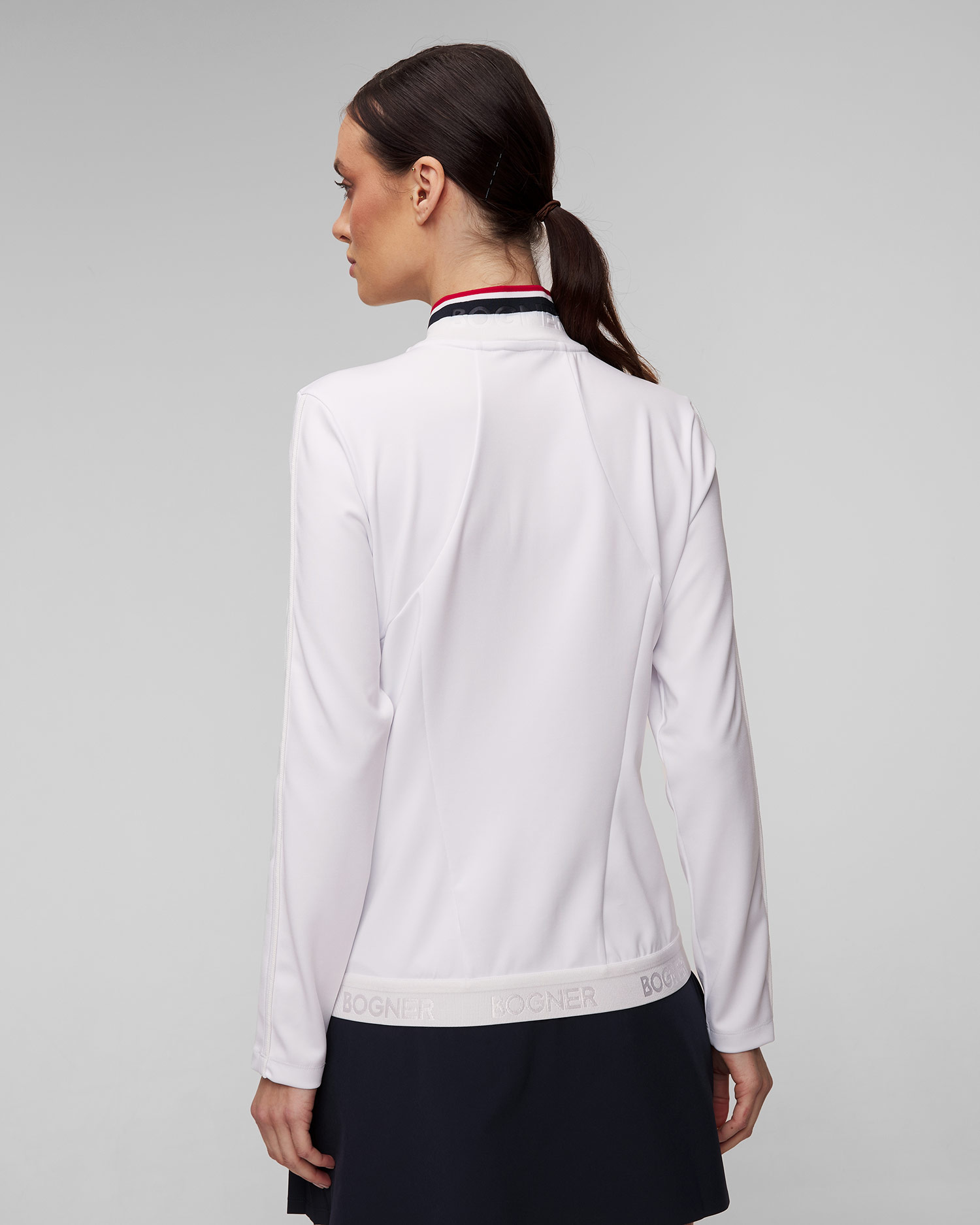 Bílá dámská mikina BOGNER Alizia