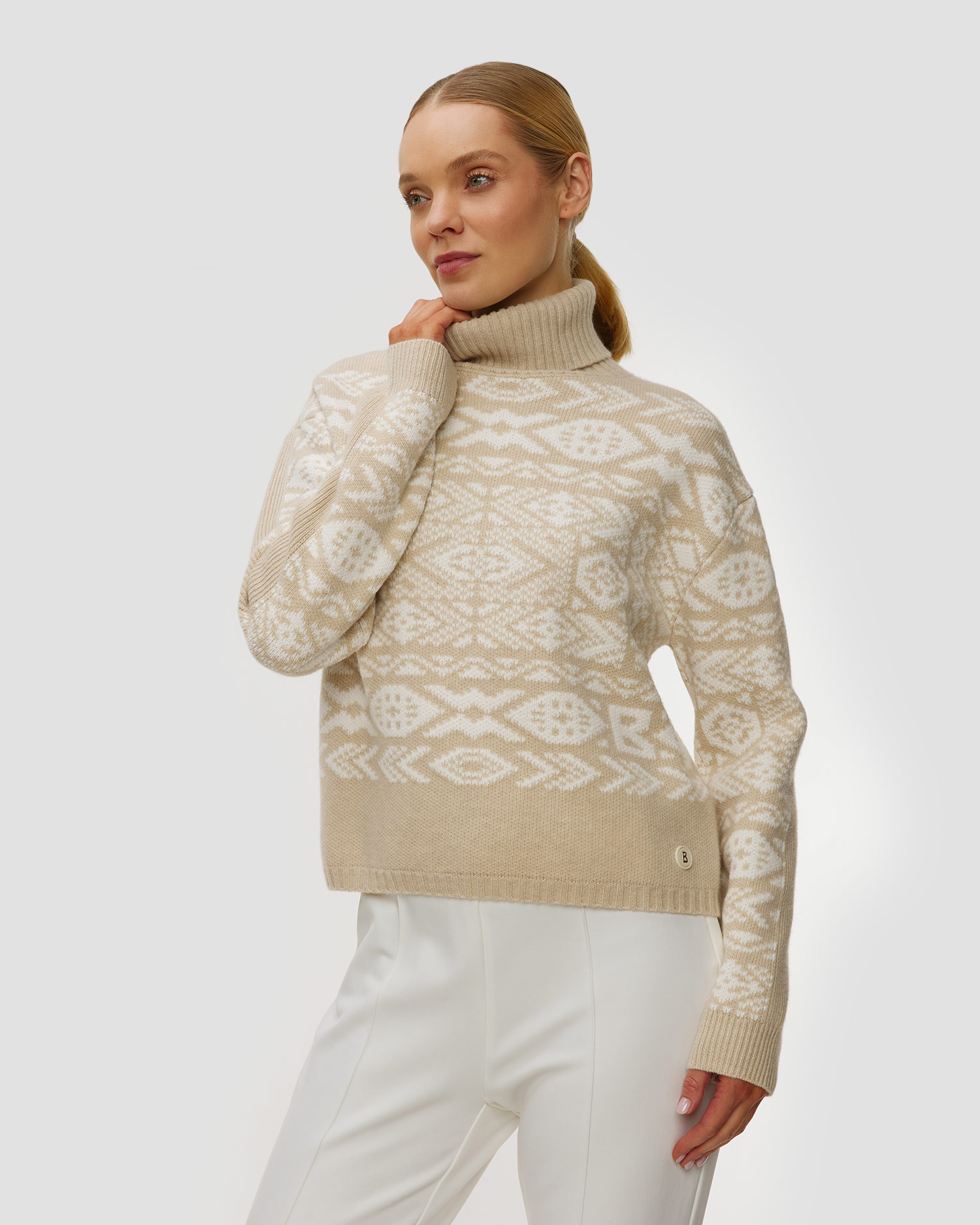 Sweter wełniany damski BOGNER Nadin