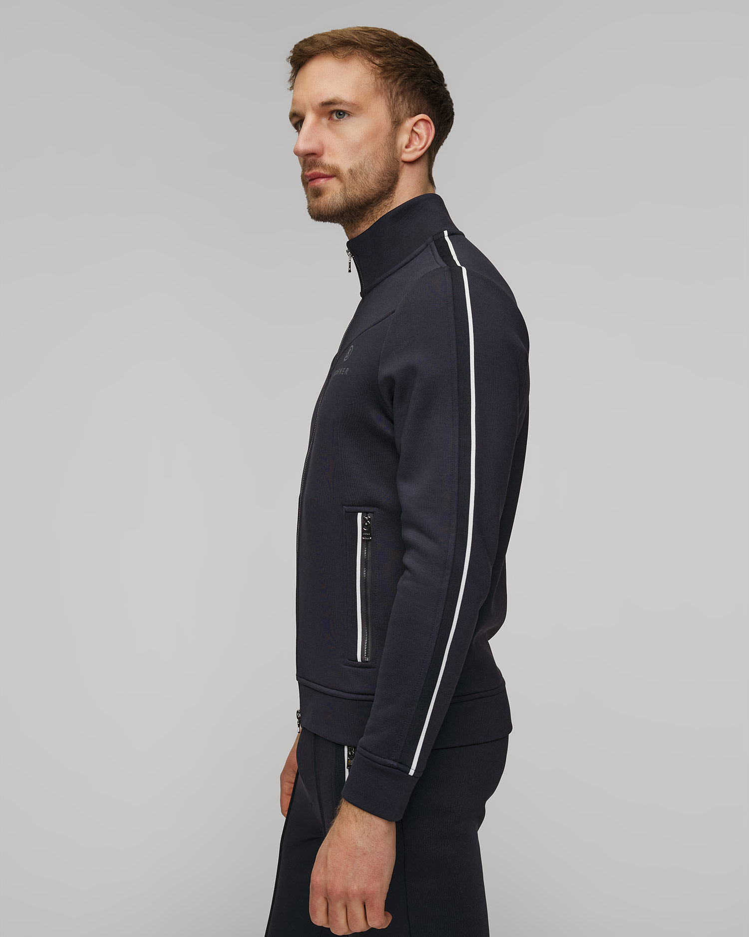 Granatowa bluza męska BOGNER Zanto