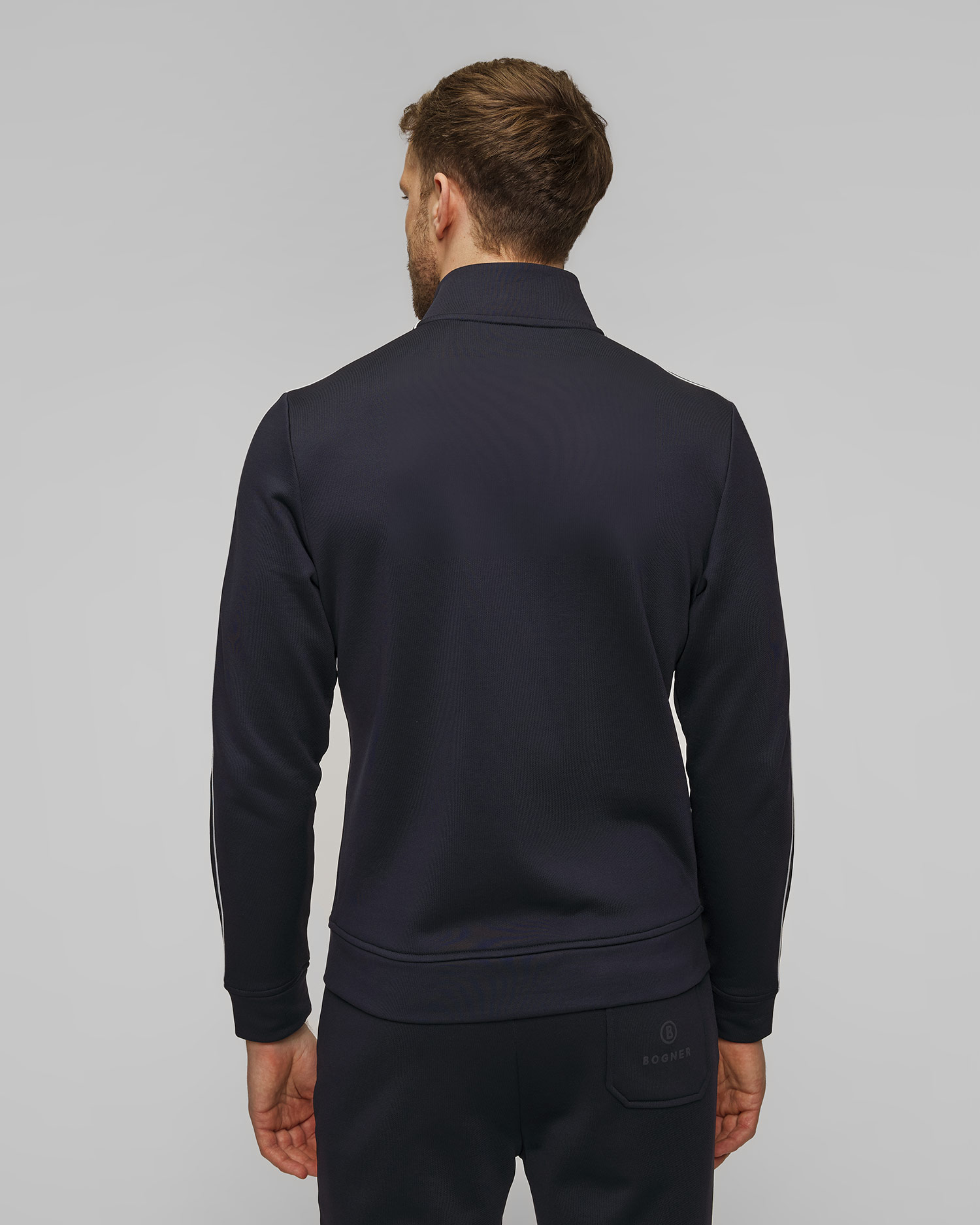 Granatowa bluza męska BOGNER Zanto