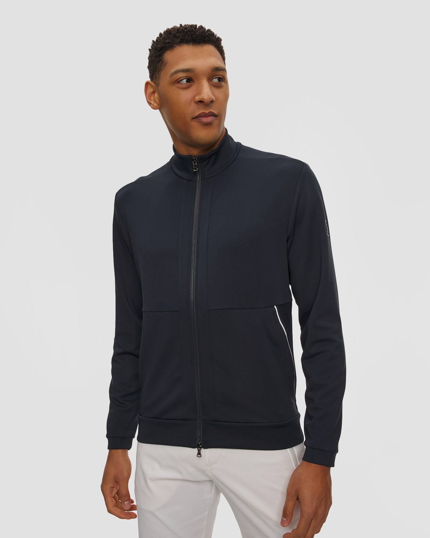 Pánská mikina BOGNER SEMIR v tmavě modré barvě, Barva/Vzor: Granatowy