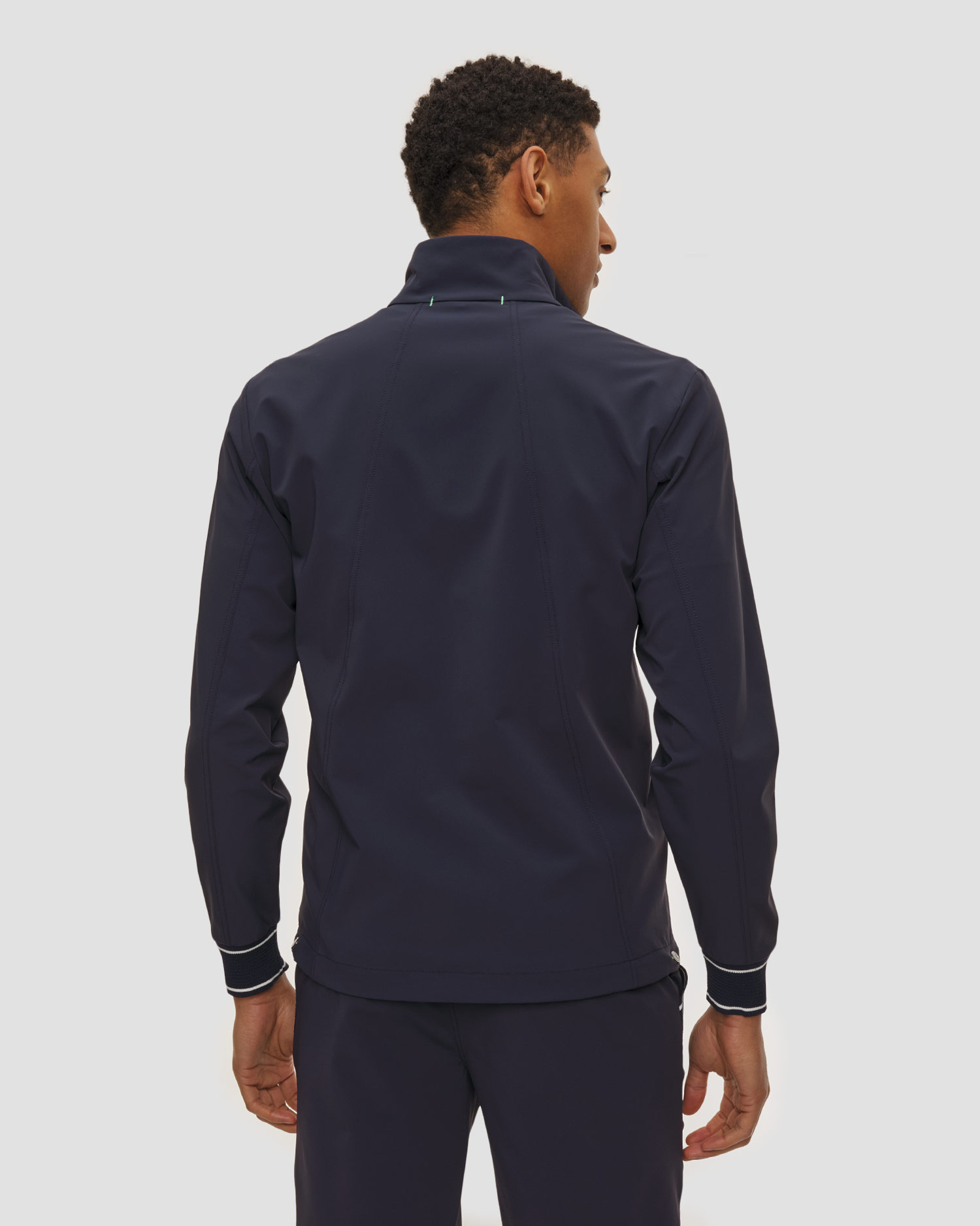 Tmavě modrá pánská mikina na zip BOGNER HOLKE