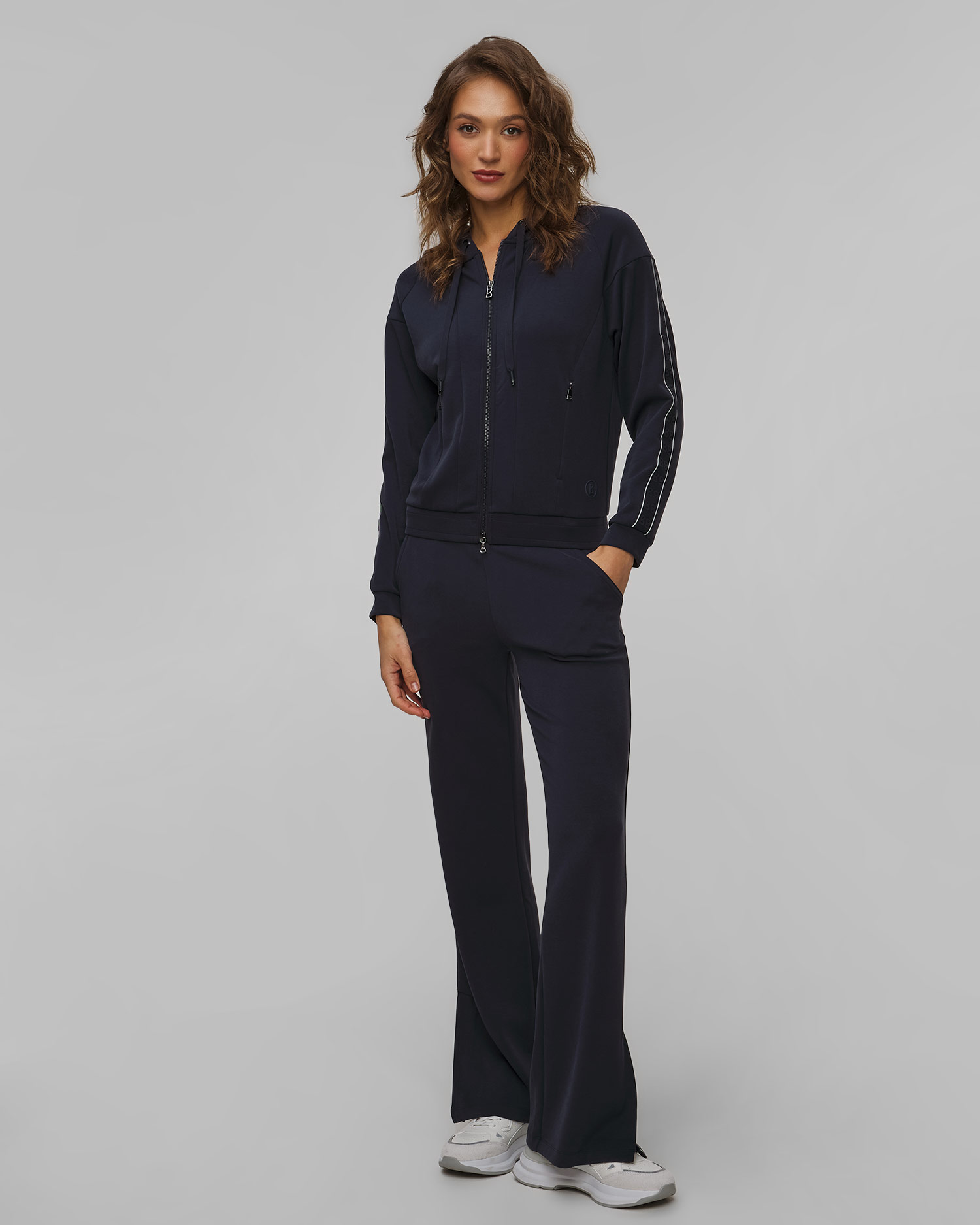 Bluza rozpinana z modalem damska BOGNER Marlena