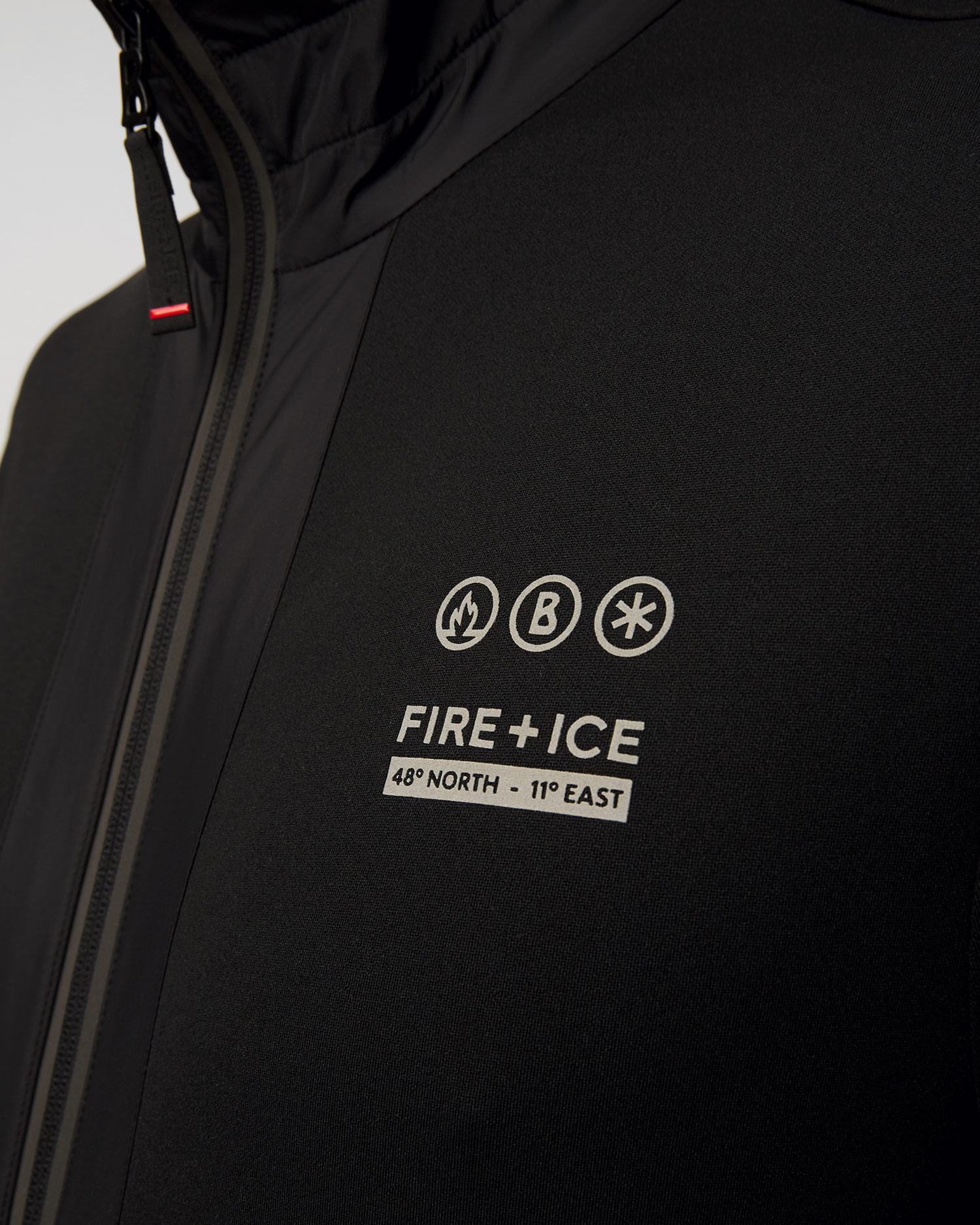 Pánska čierna hybridná bunda BOGNER FIRE+ICE Bjoerk