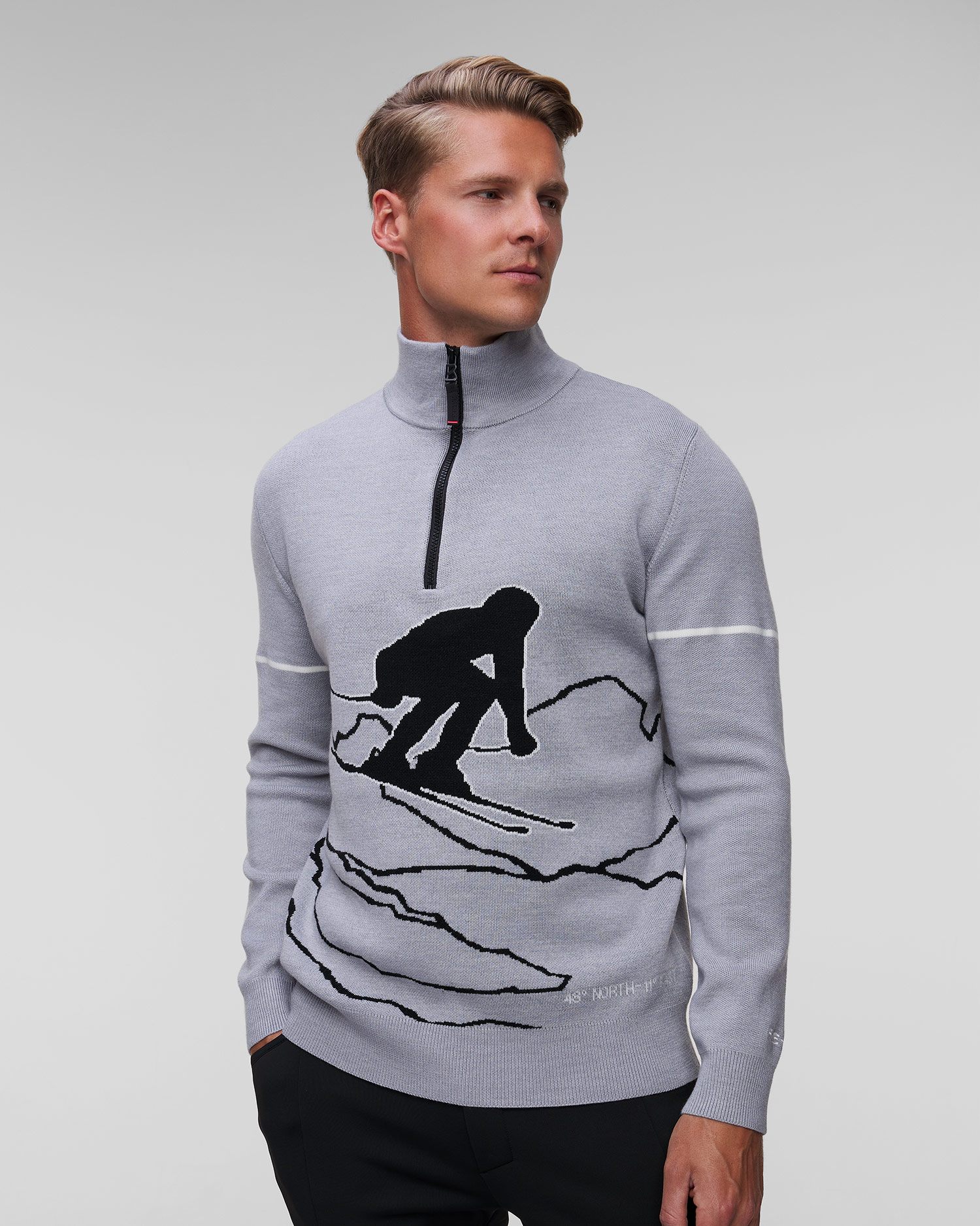 Sweter wełniany męski BOGNER FIRE+ICE Andrian
