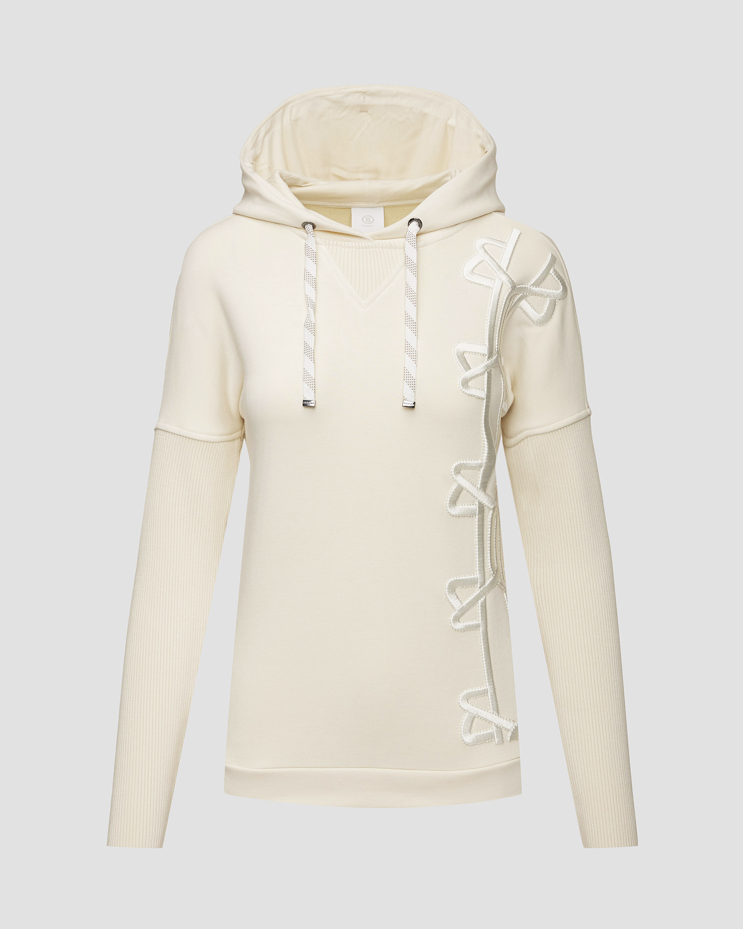 Kremowa bluza z kapturem damska BOGNER Queeny