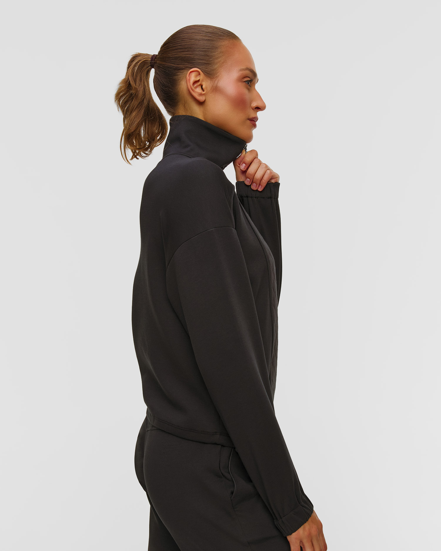 Černá dámská mikina z modalu BOGNER Meggi-1