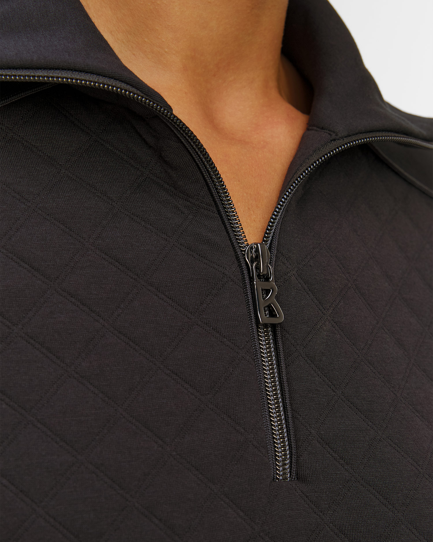 Černá dámská mikina z modalu BOGNER Meggi-1