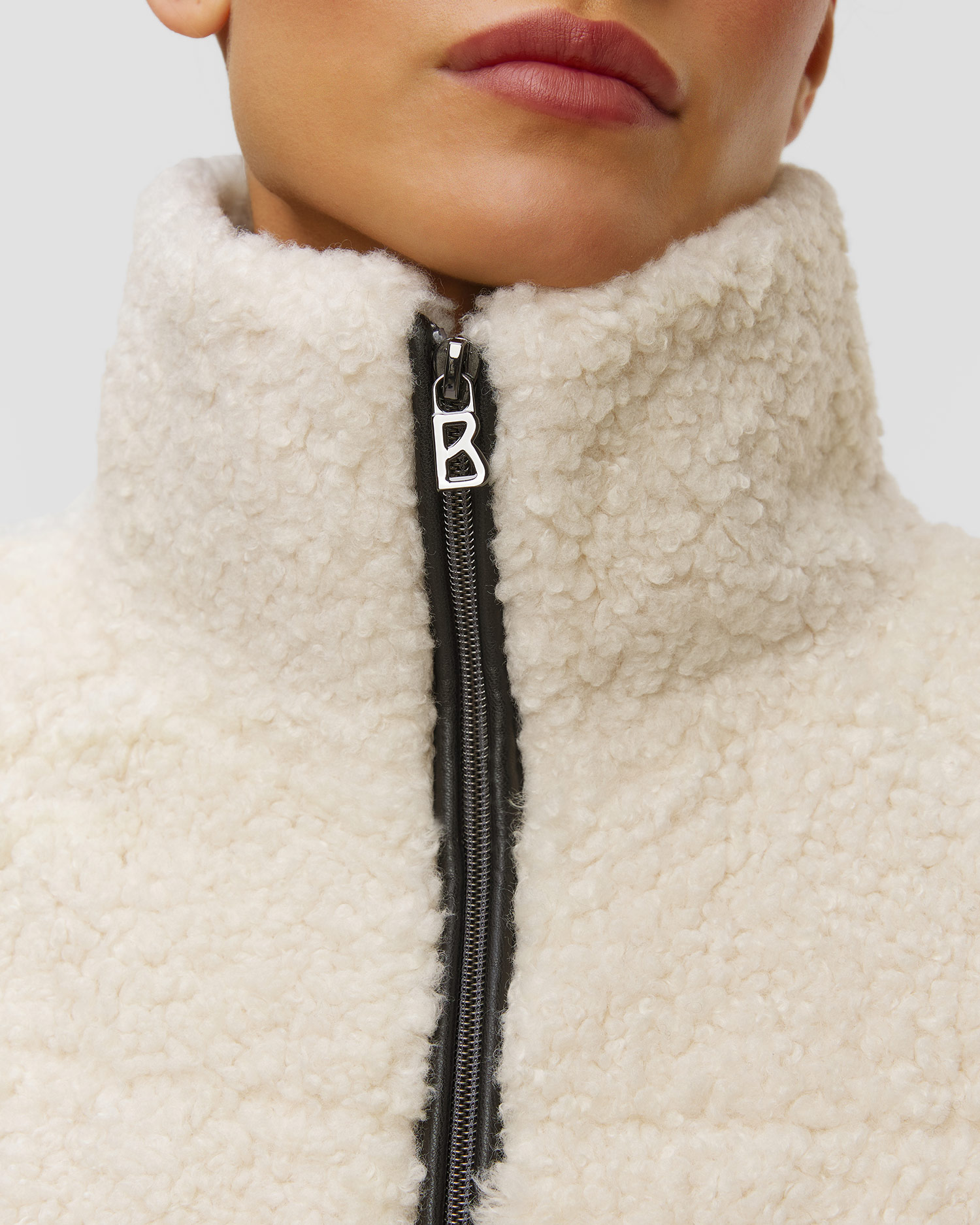 BOGNER Katleen Damenjacke in Cremefarbe