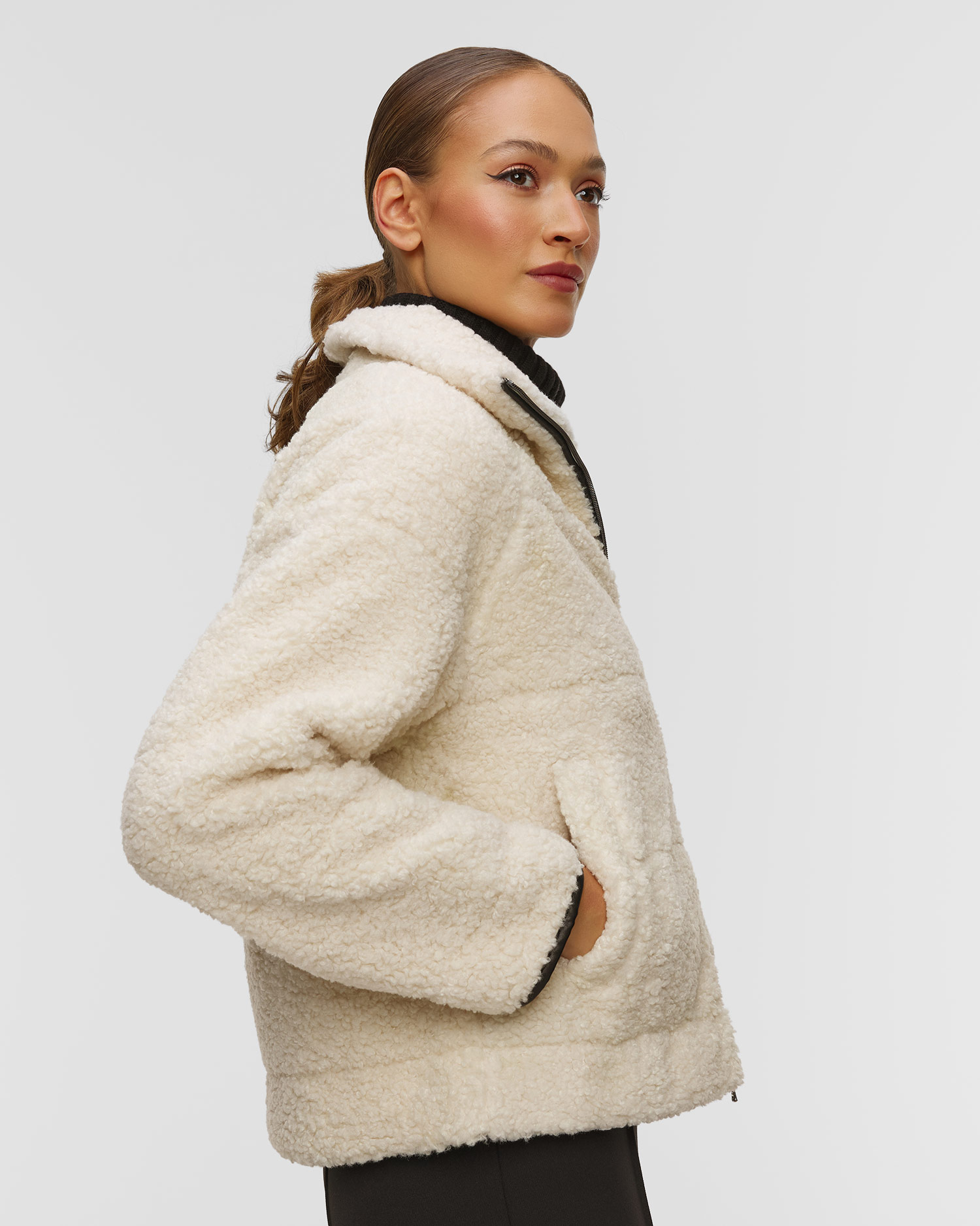 BOGNER Katleen Damenjacke in Cremefarbe