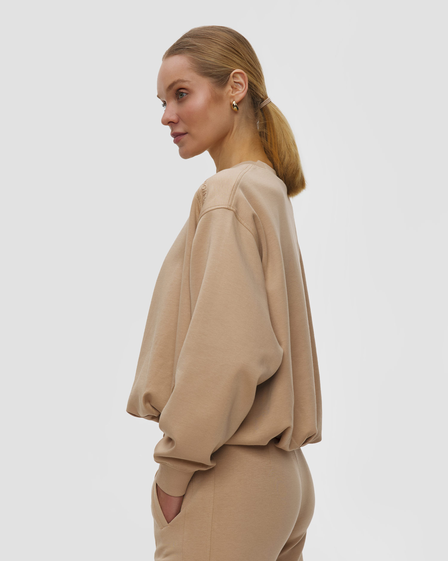 Bluza z modalem damska BOGNER Chloe