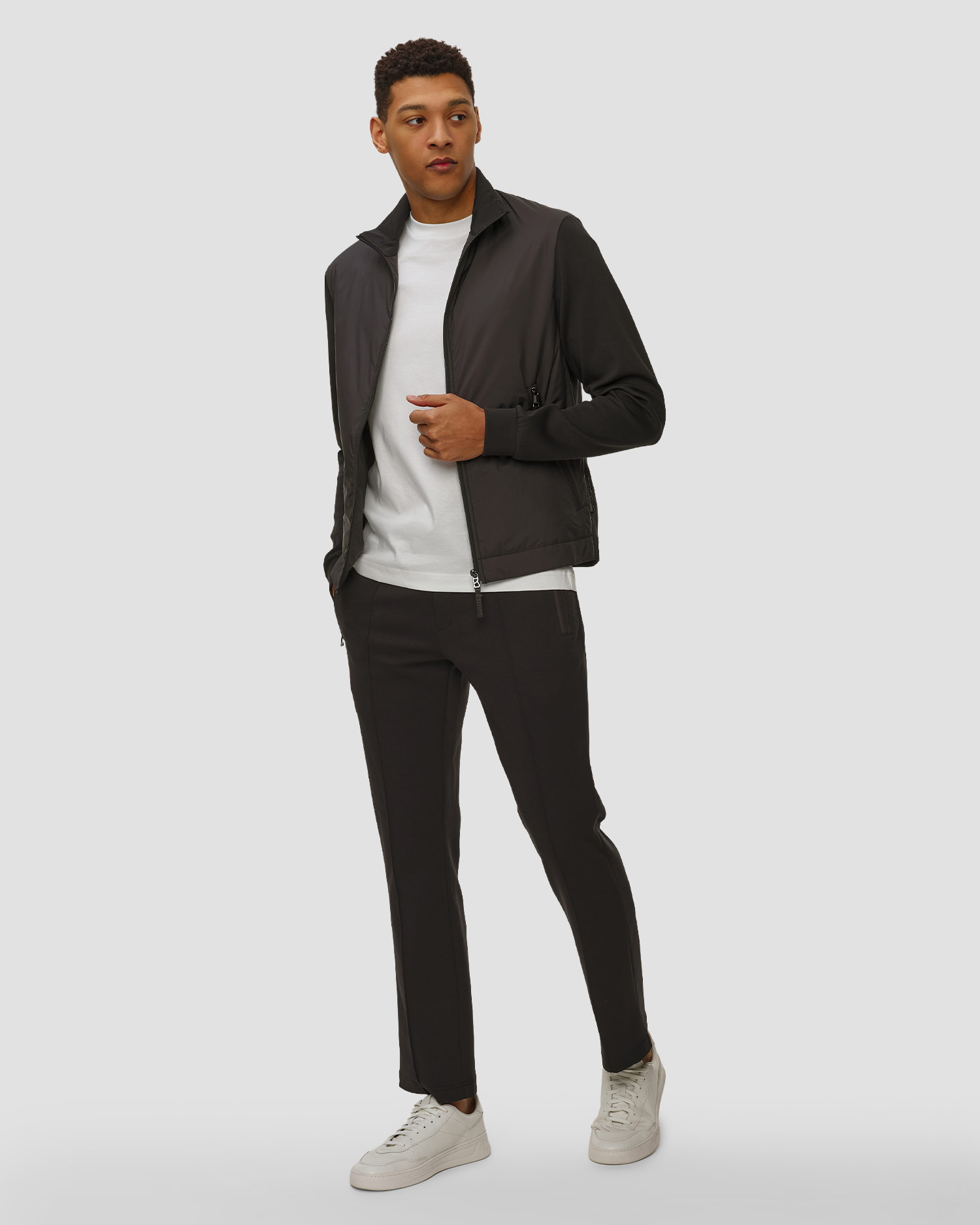 Men's black sweatshirt with modal BOGNER Rover
