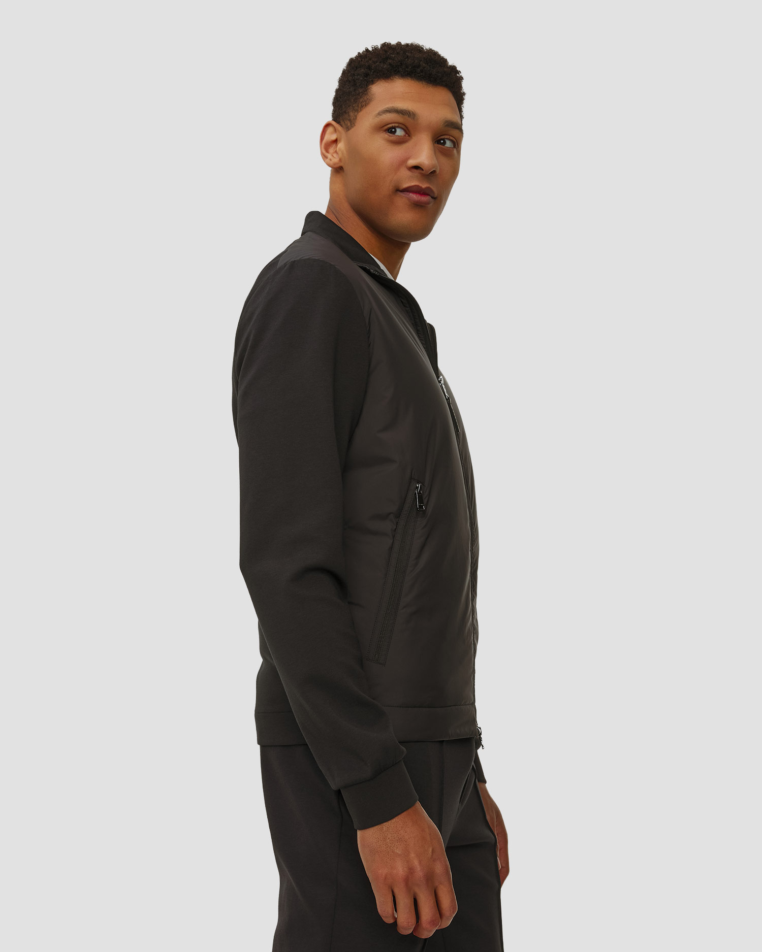 Men's black sweatshirt with modal BOGNER Rover