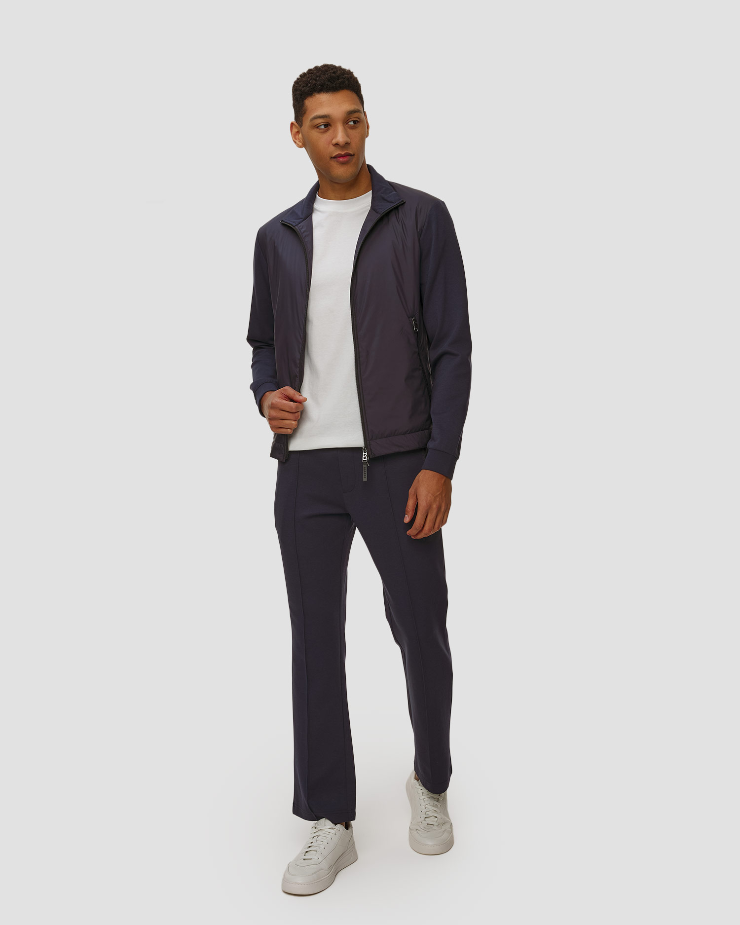 Men's blue navy sweatshirt with modal BOGNER Rover