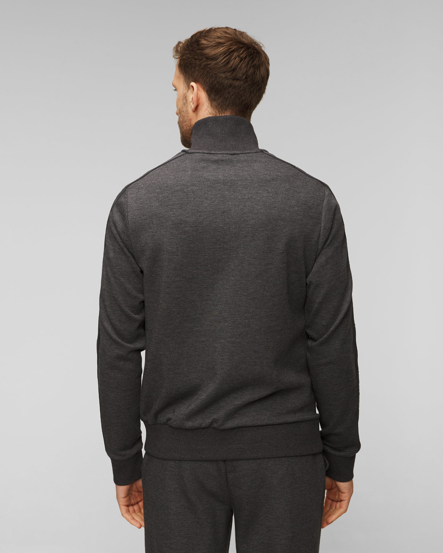 Bluză cu fermoar pentru bărbați BOGNER Jayden - gri