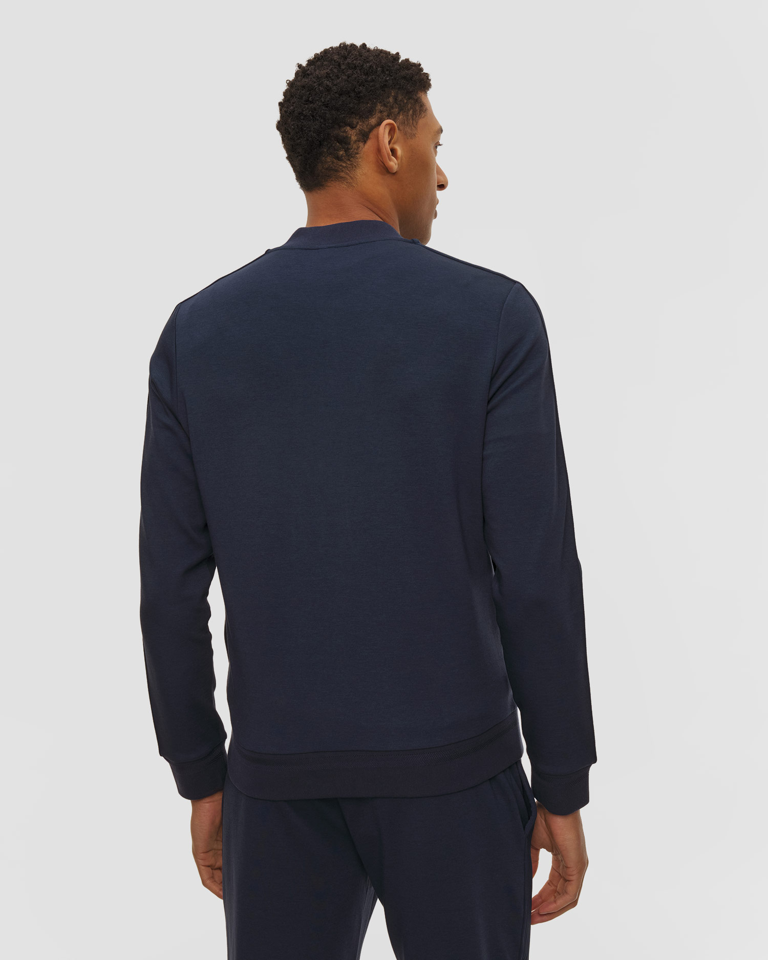 Tmavě modrá pánská mikina BOGNER LENNOX