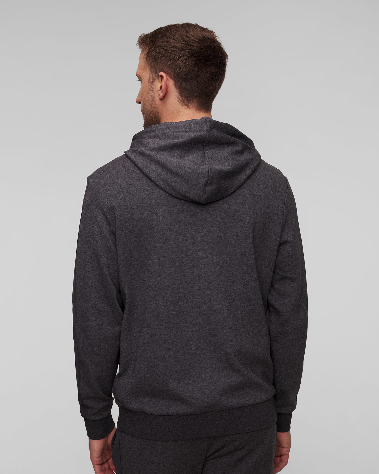BOGNER Patrick Herren-Sweatshirt mit Reißverschluss in Grau
