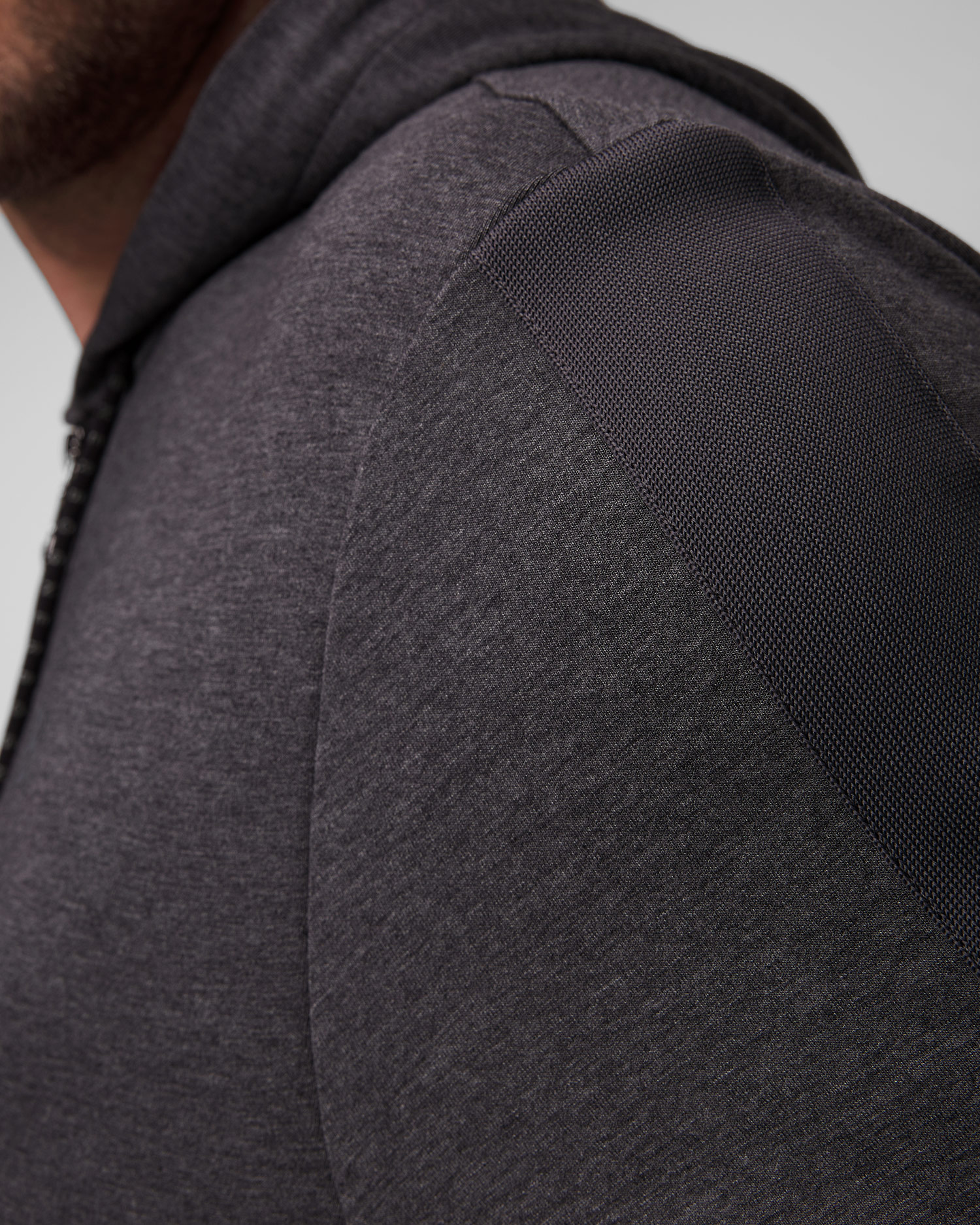 BOGNER Patrick Herren-Sweatshirt mit Reißverschluss in Grau