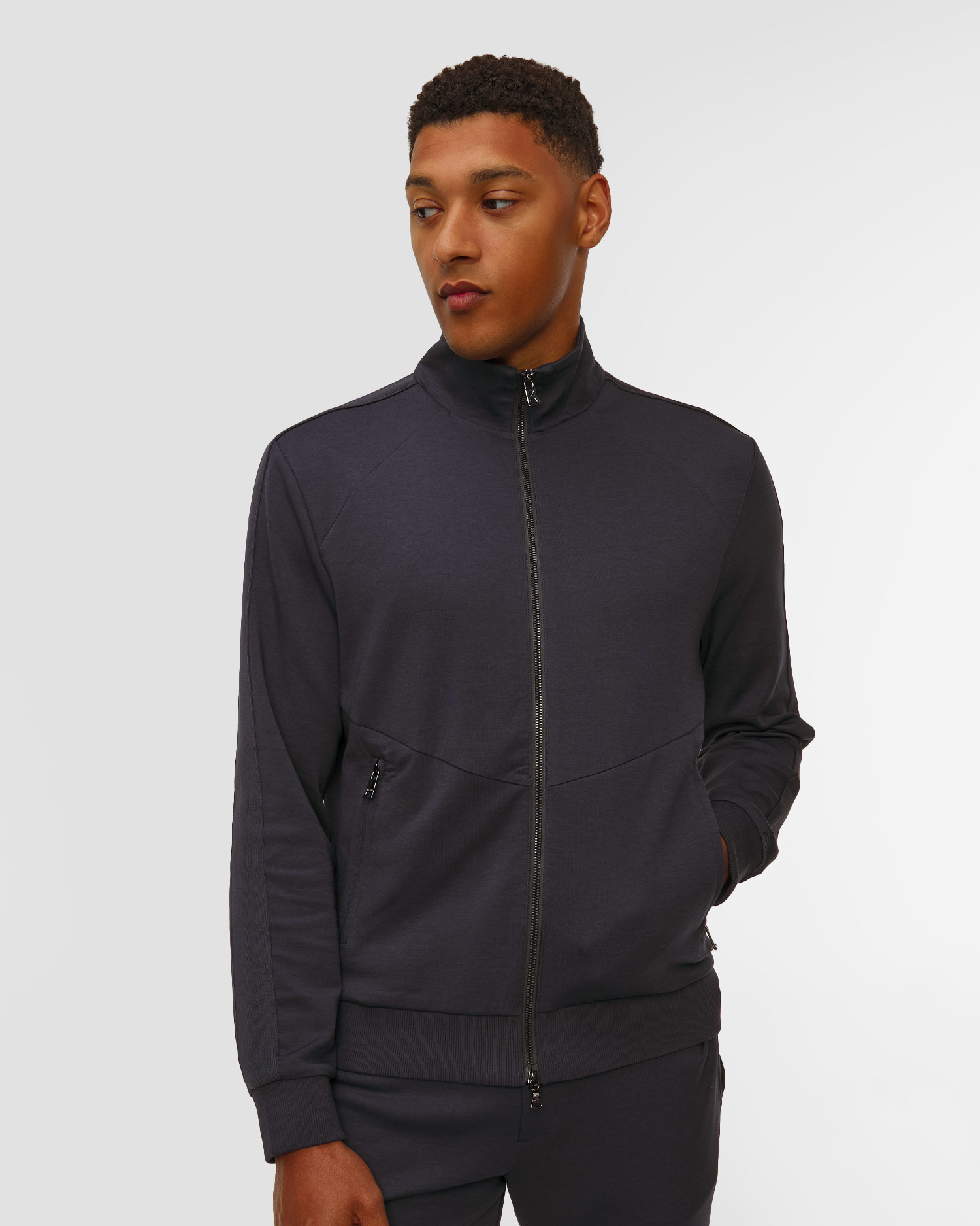 BOGNER Severin Strickjacke für Herren in Marineblau