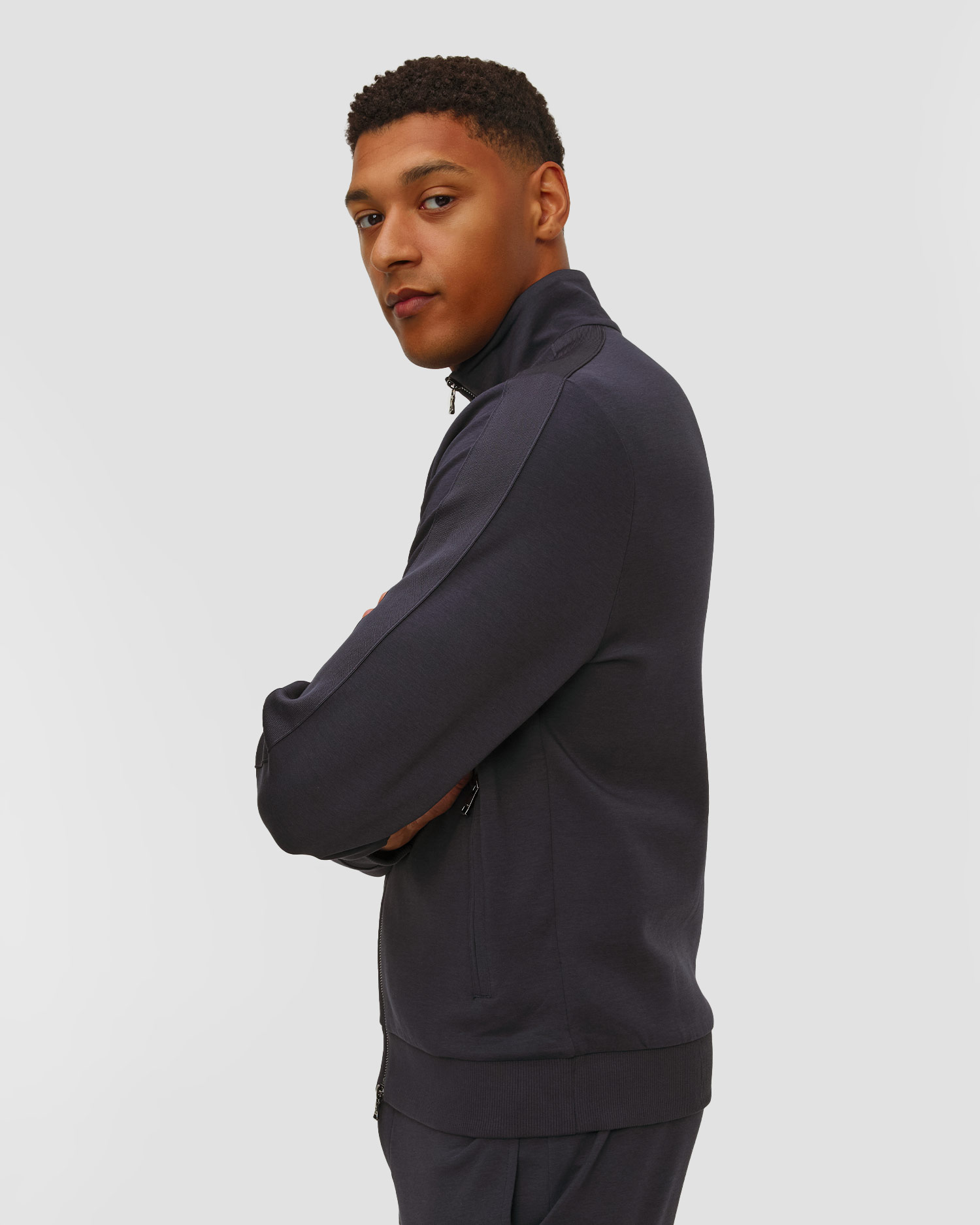 BOGNER Severin Strickjacke für Herren in Marineblau