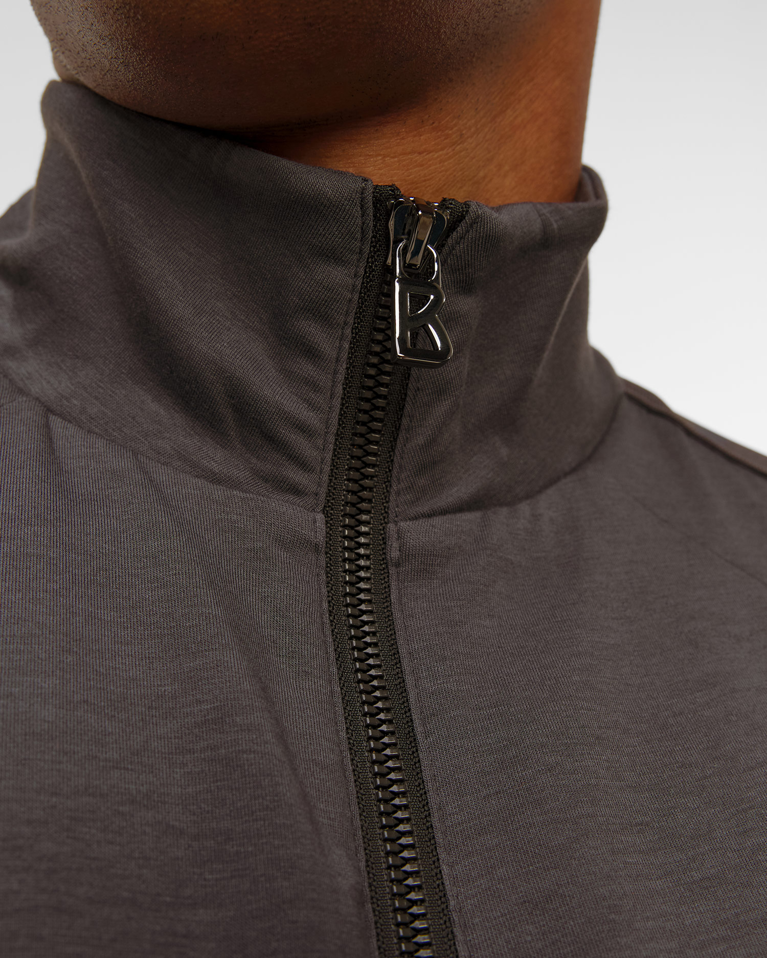 BOGNER Severin Strickjacke für Herren in Grau