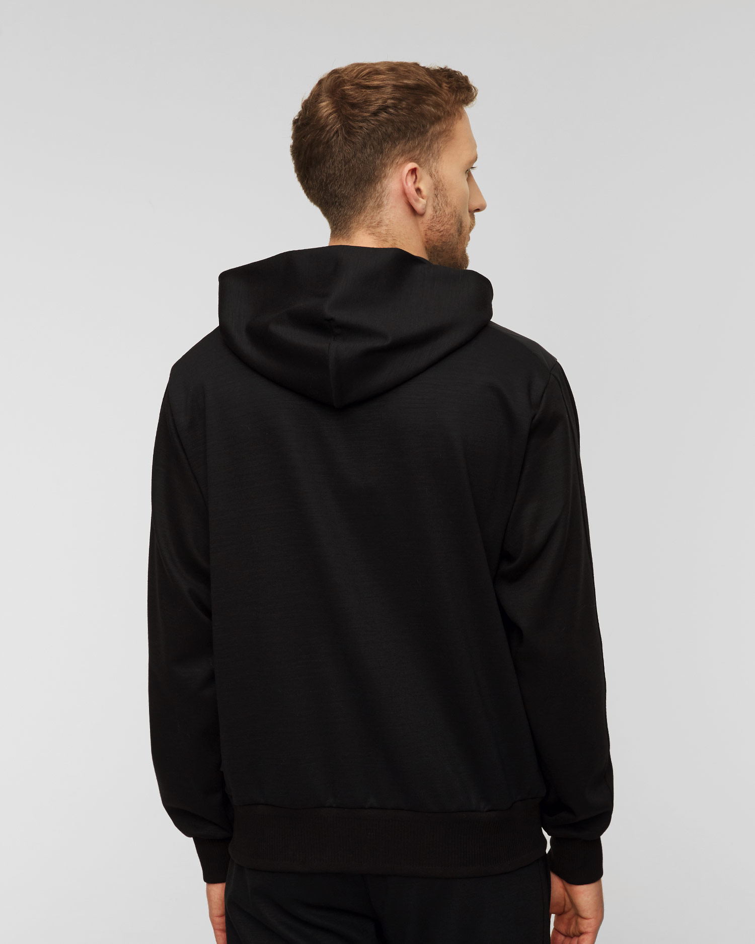 Pánska vlnená mikina BOGNER Raoul Čierna