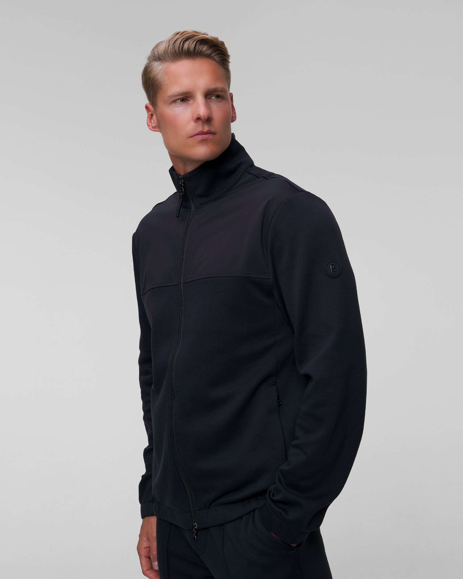 Men’s black sweatshirt BOGNER Sidney