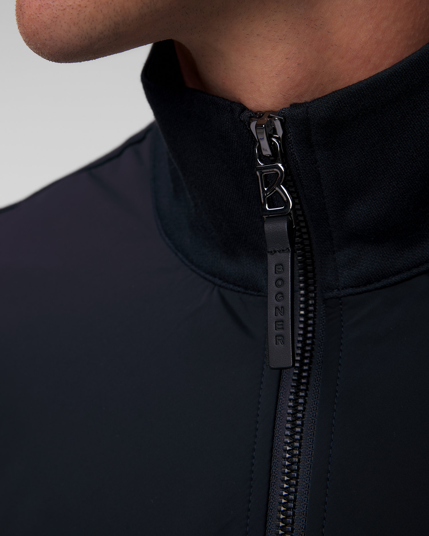 Czarna bluza męska BOGNER Sidney