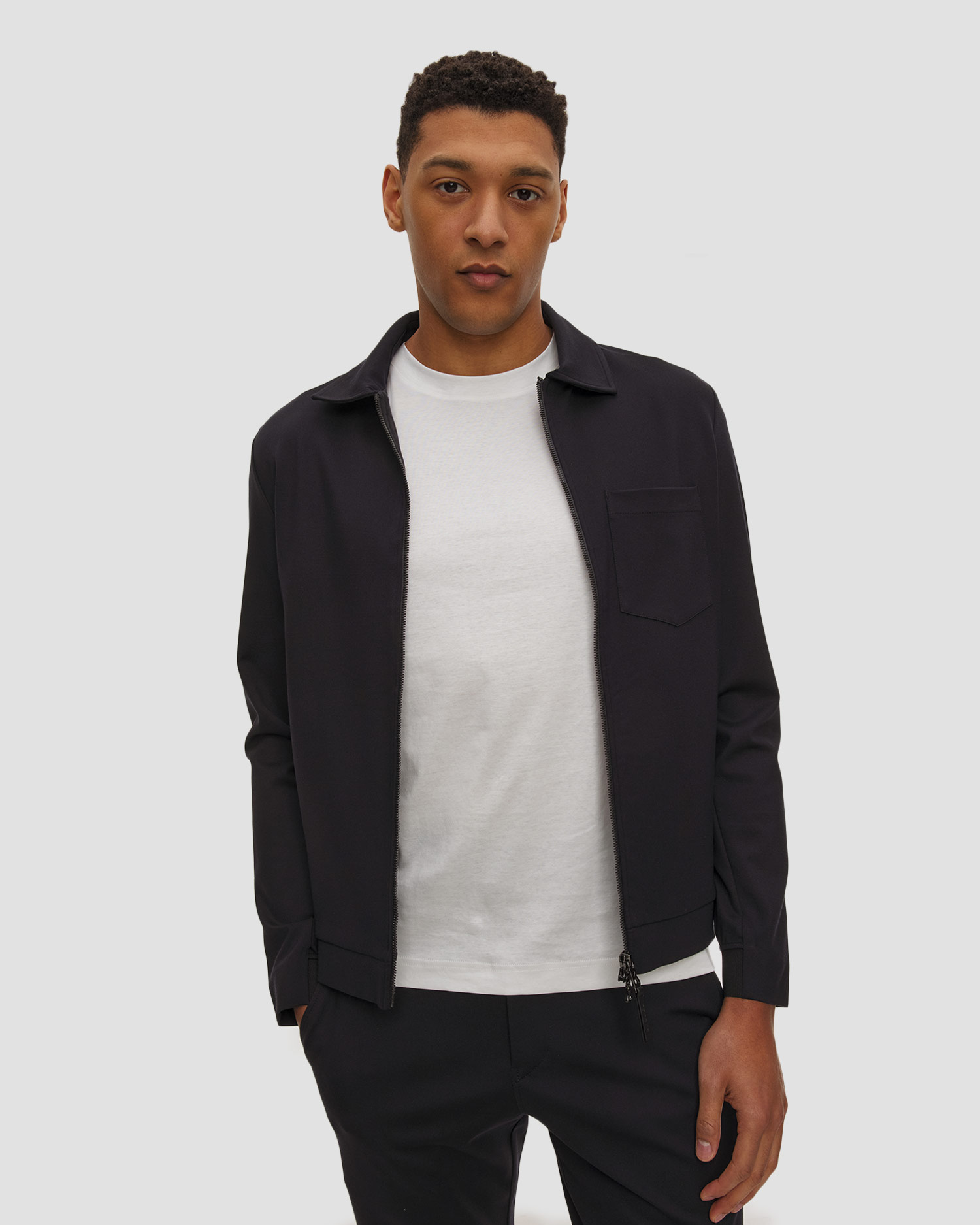 Tmavě modrá pánská mikina BOGNER RINGO