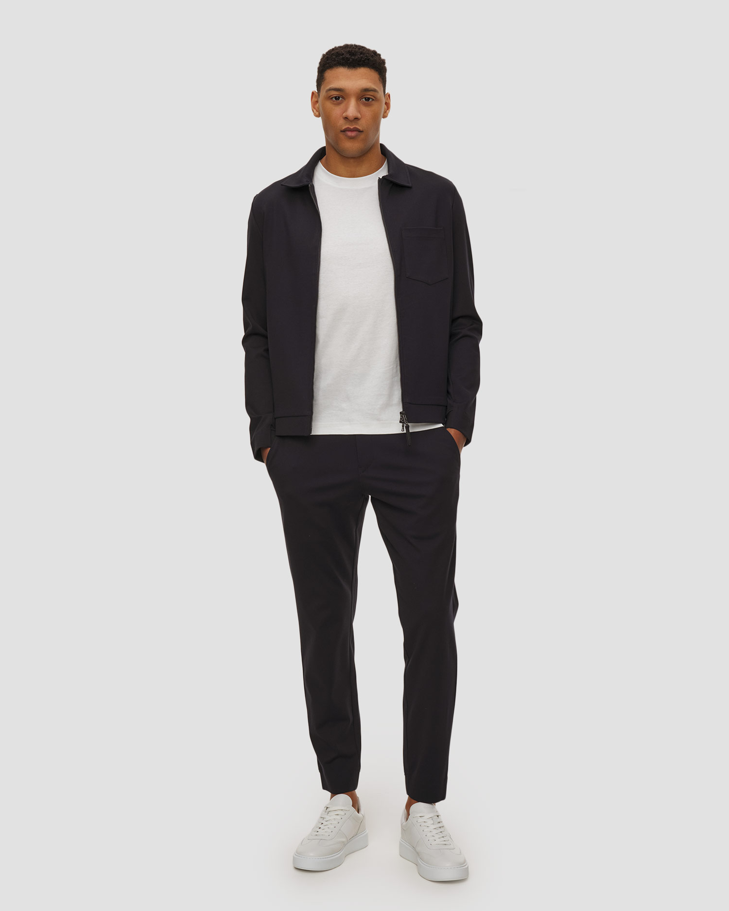 Tmavě modrá pánská mikina BOGNER RINGO