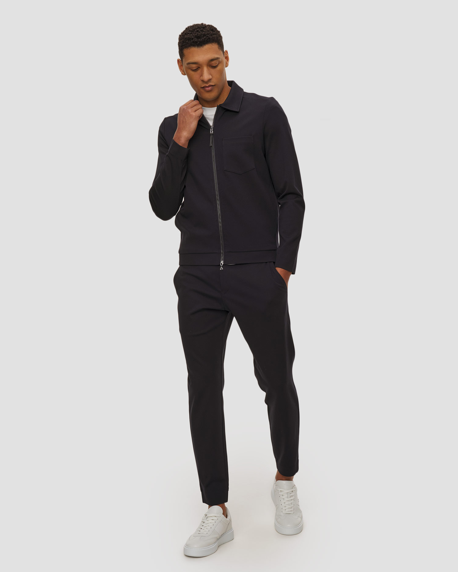 Tmavě modrá pánská mikina BOGNER RINGO