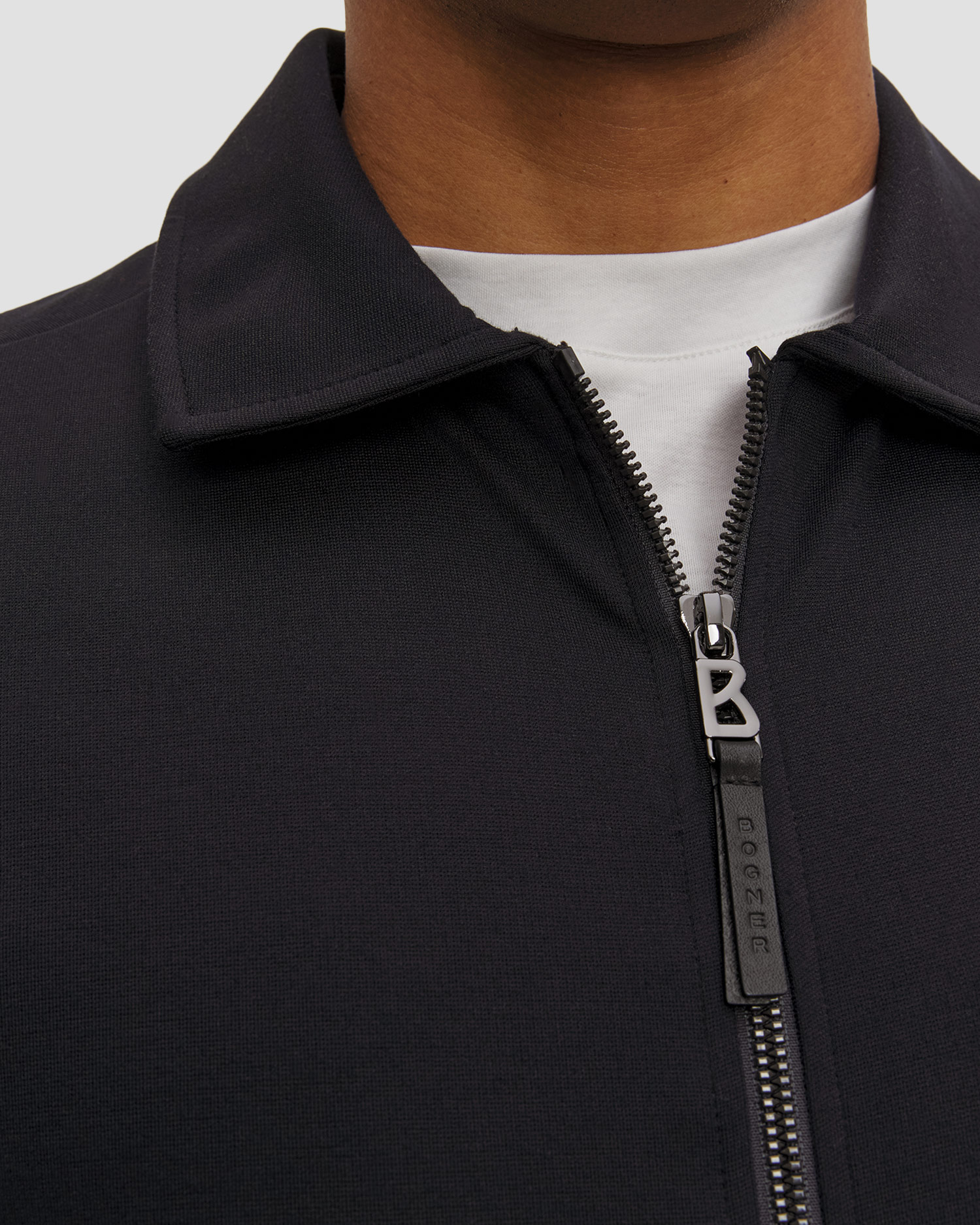 Tmavě modrá pánská mikina BOGNER RINGO