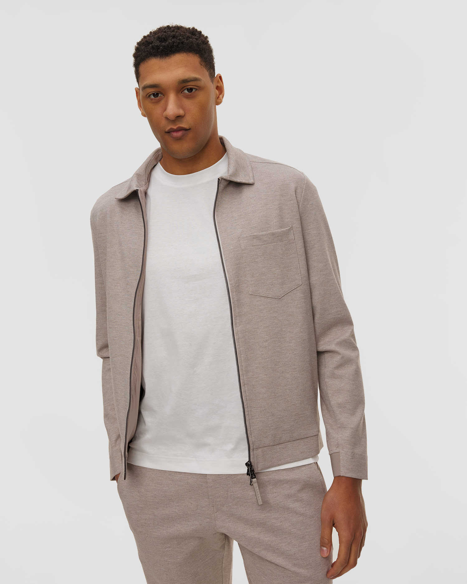 Pánská mikina BOGNER RINGO, Barva/Vzor: Beżowy