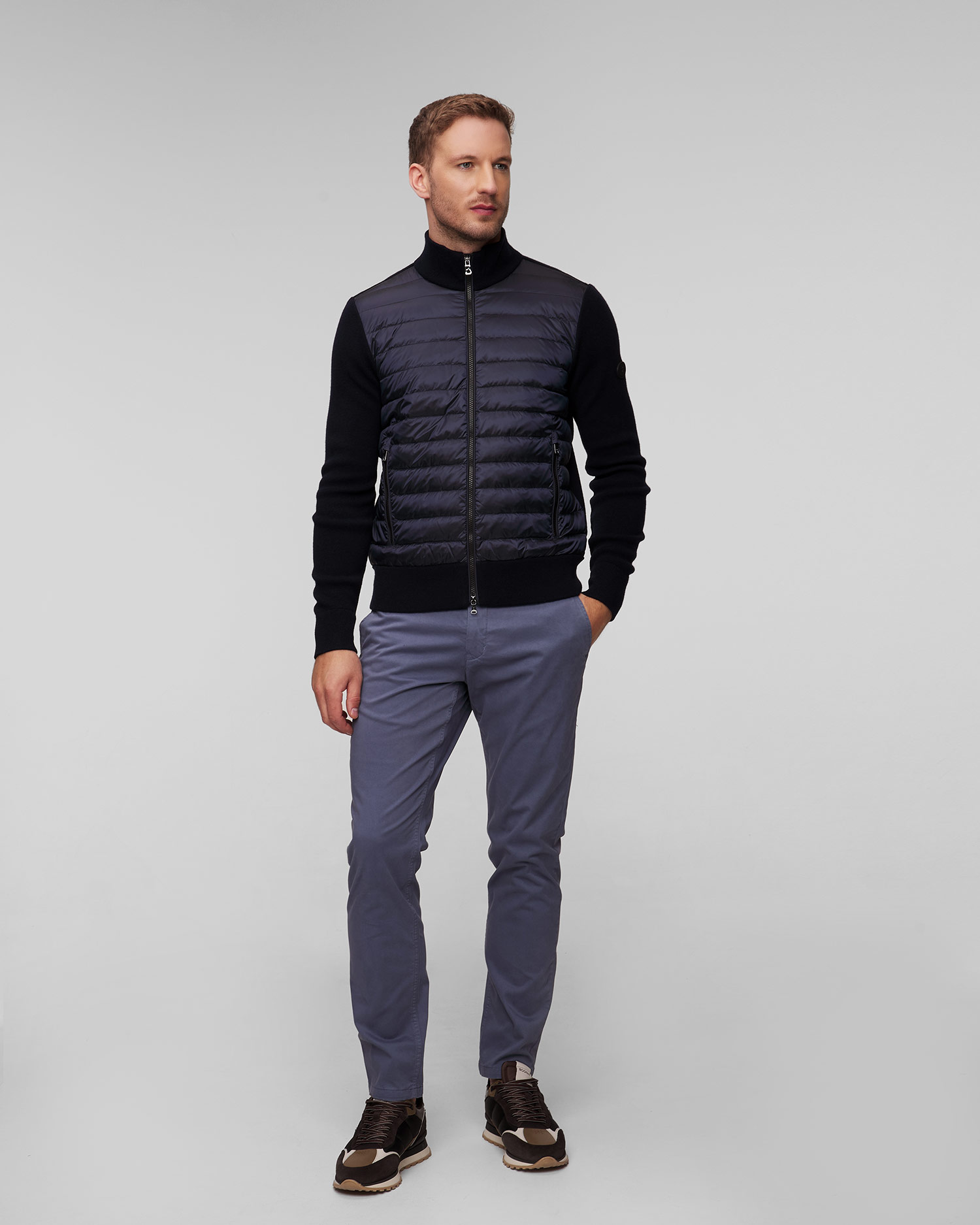 BOGNER Zisco-D Hybrid-Sweatshirt für Herren in Marineblau