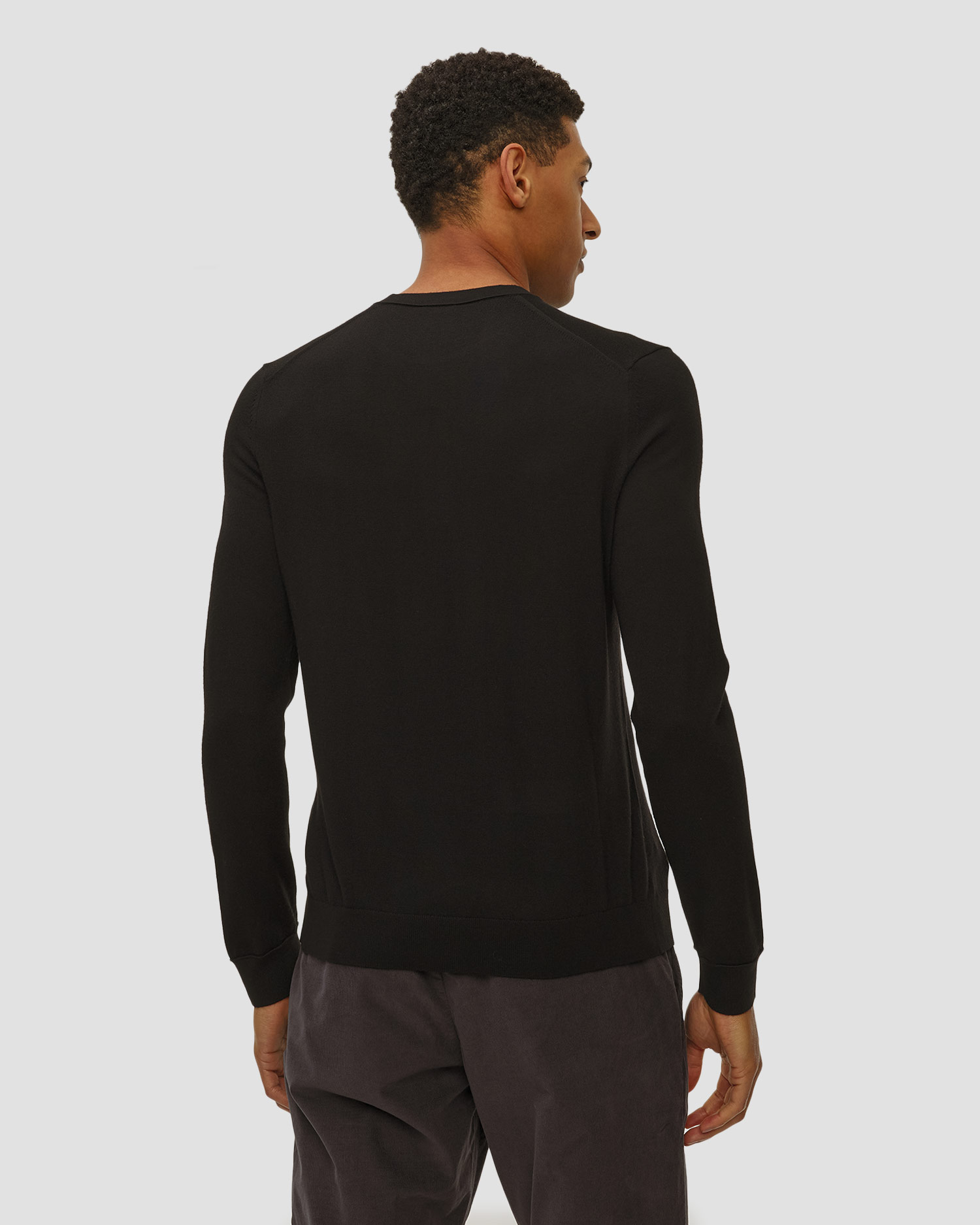 Men's black woollen jumper BOGNER Ole
