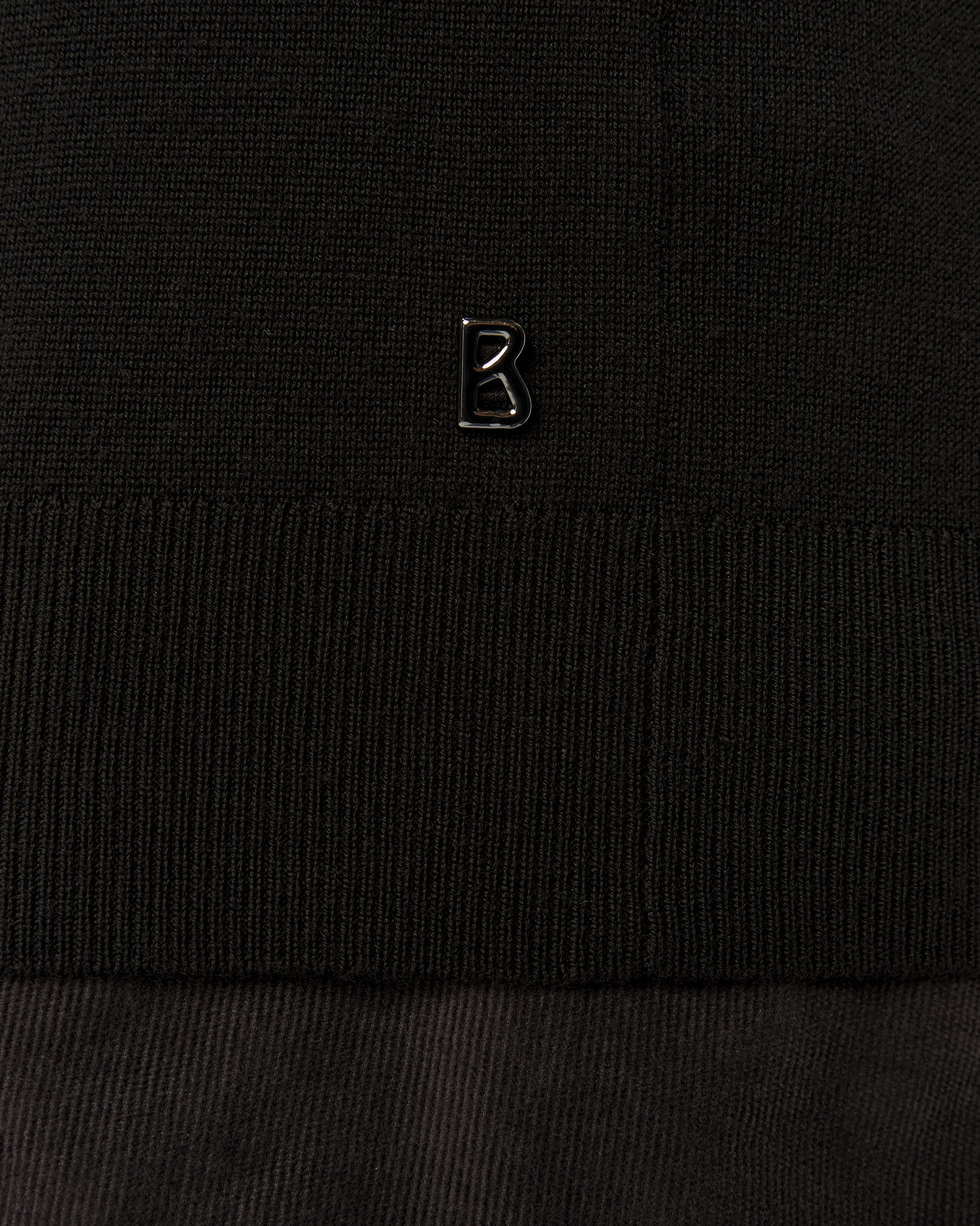 Men's black woollen jumper BOGNER Ole