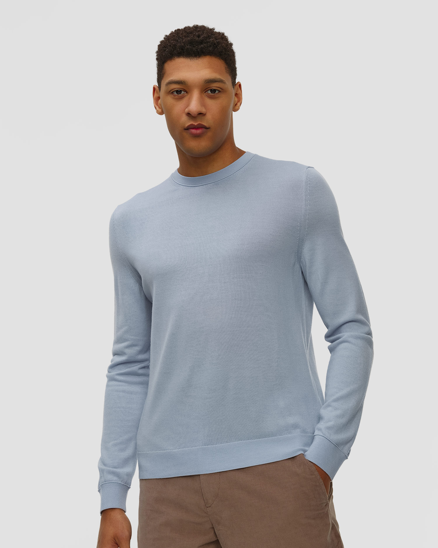 Men's blue woollen jumper BOGNER Ole