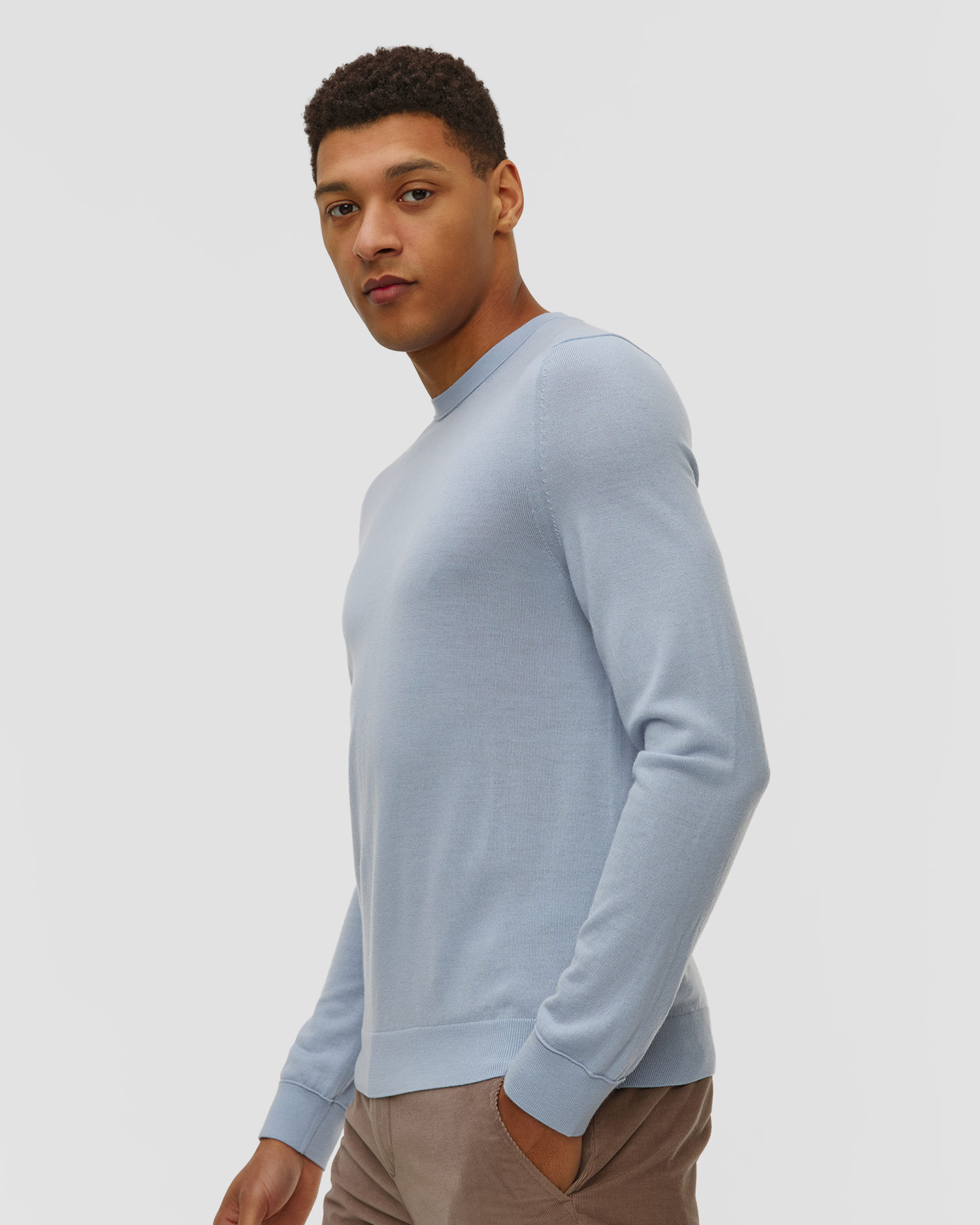 Men's blue woollen jumper BOGNER Ole