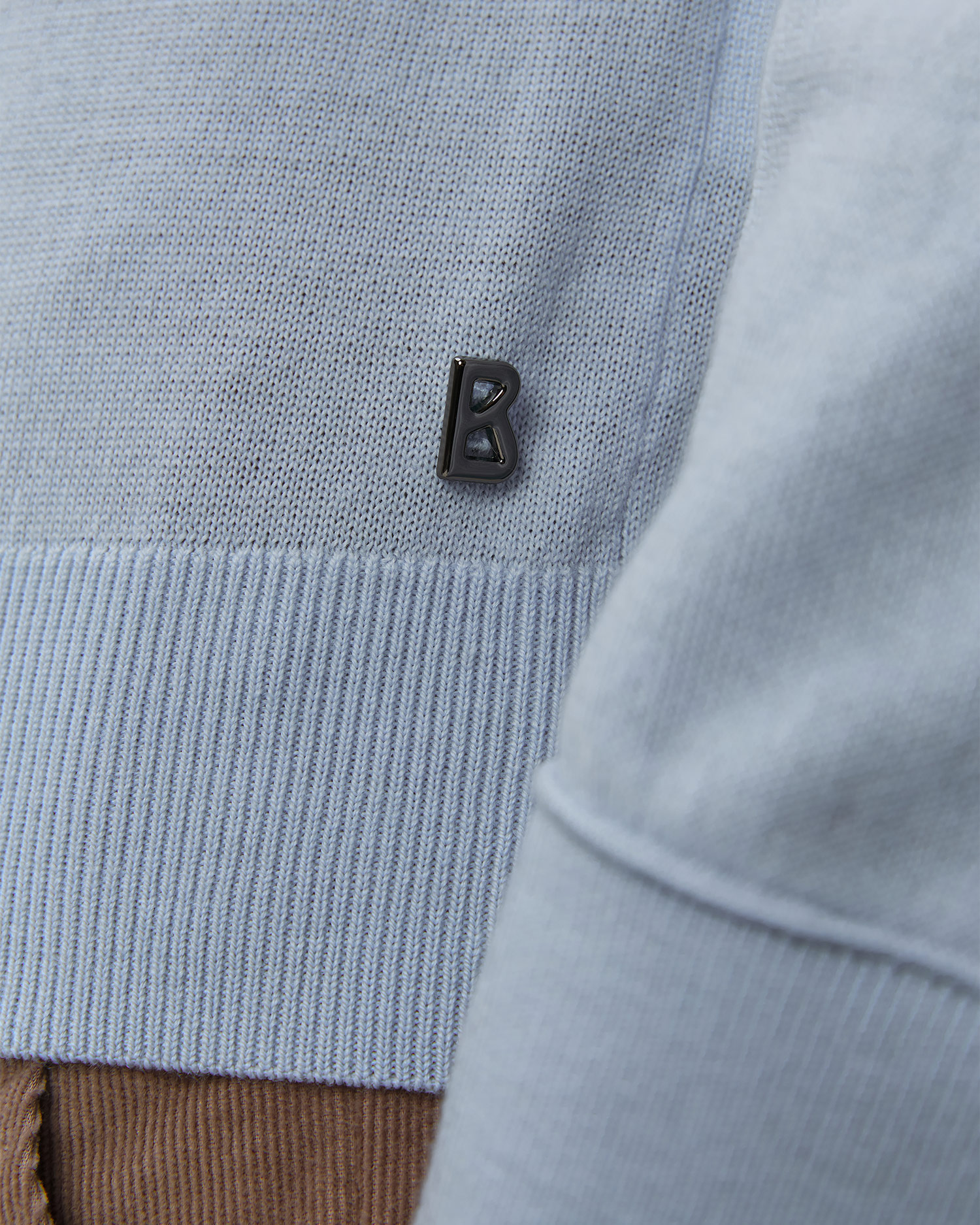 Men's blue woollen jumper BOGNER Ole