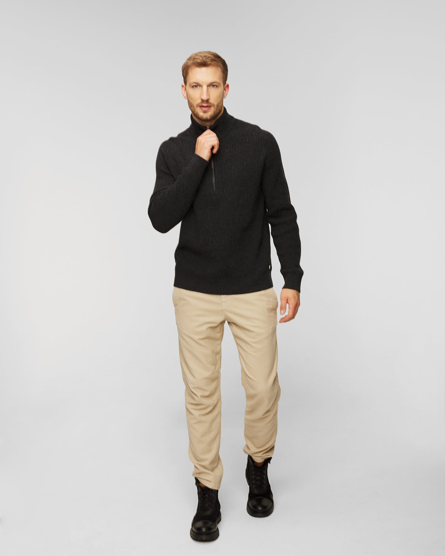 Maglione in lana con cashmere BOGNER Darvin