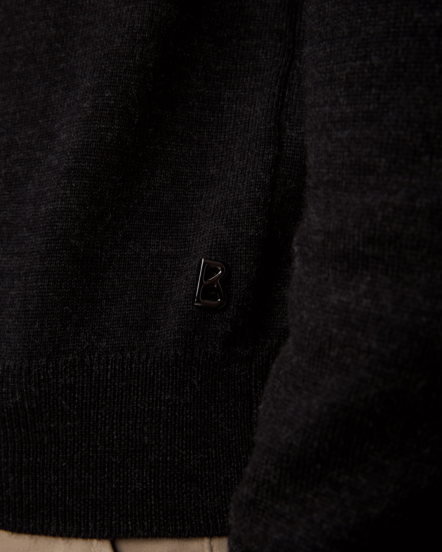 BOGNER Gordon-6 Rollkragenpullover aus Wolle für Herren in Grau