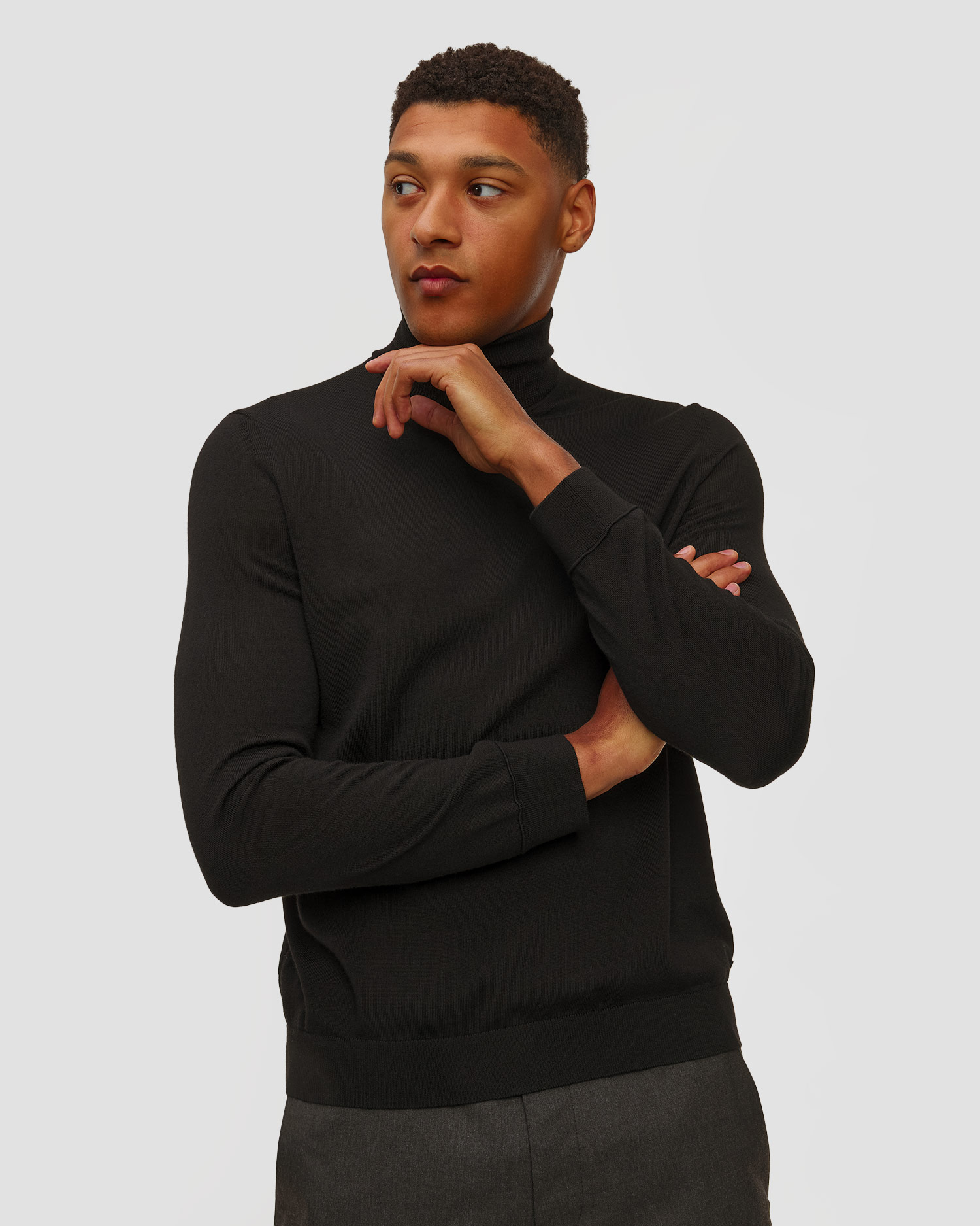 BOGNER Gordon-6 Rollkragenpullover aus Wolle für Herren