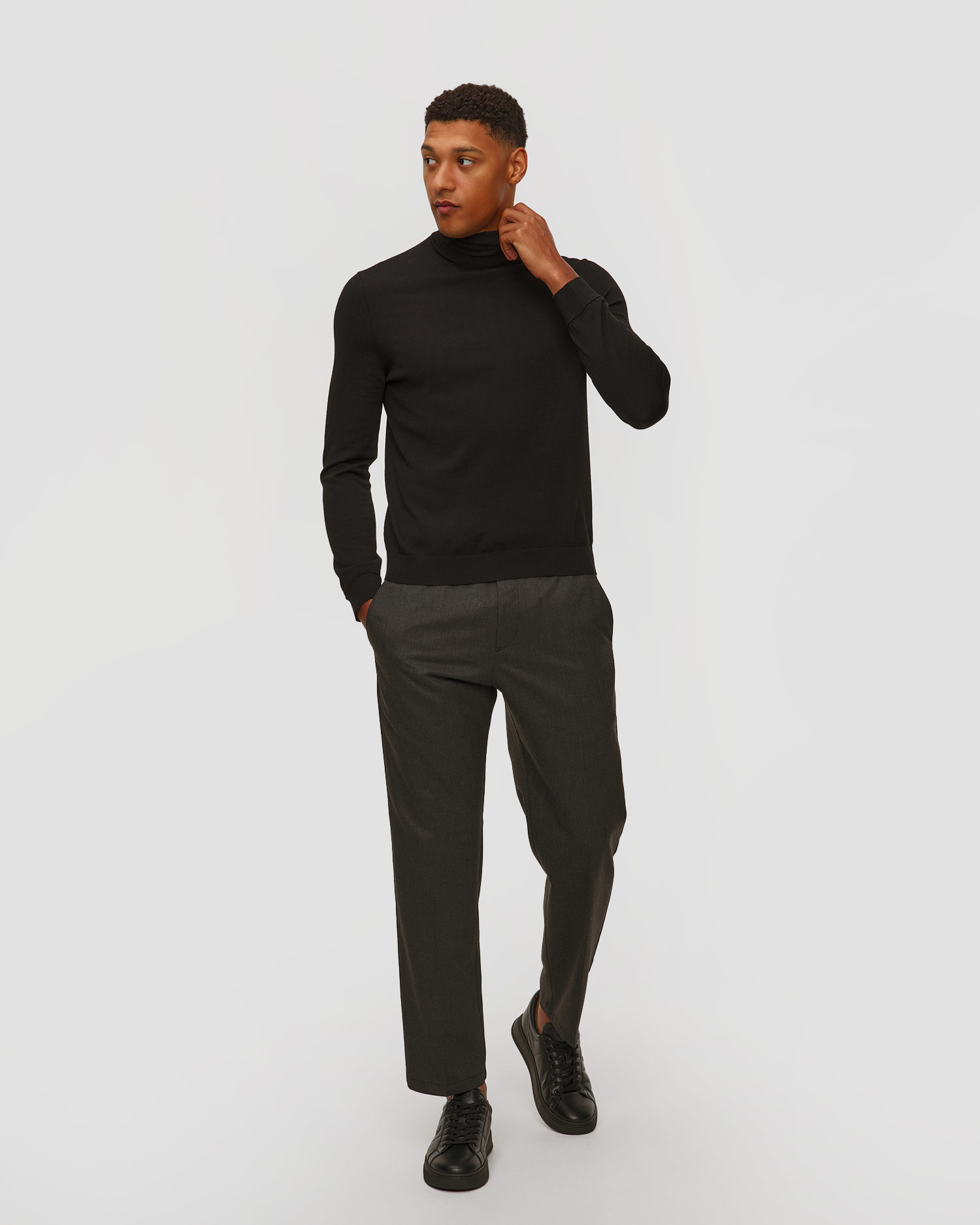 BOGNER Gordon-6 Rollkragenpullover aus Wolle für Herren