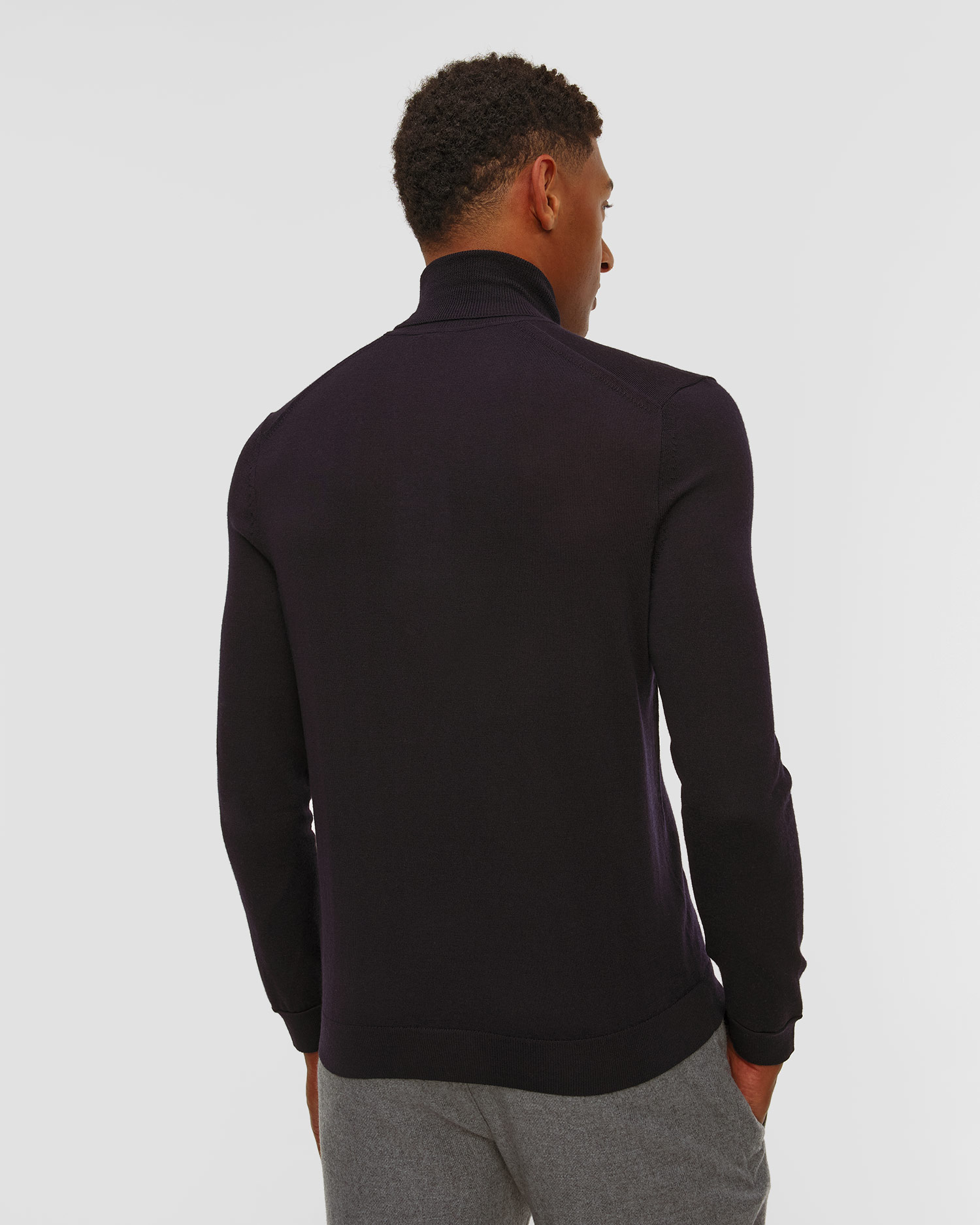 Pull à col roulé en laine pour hommes BOGNER Gordon-6
