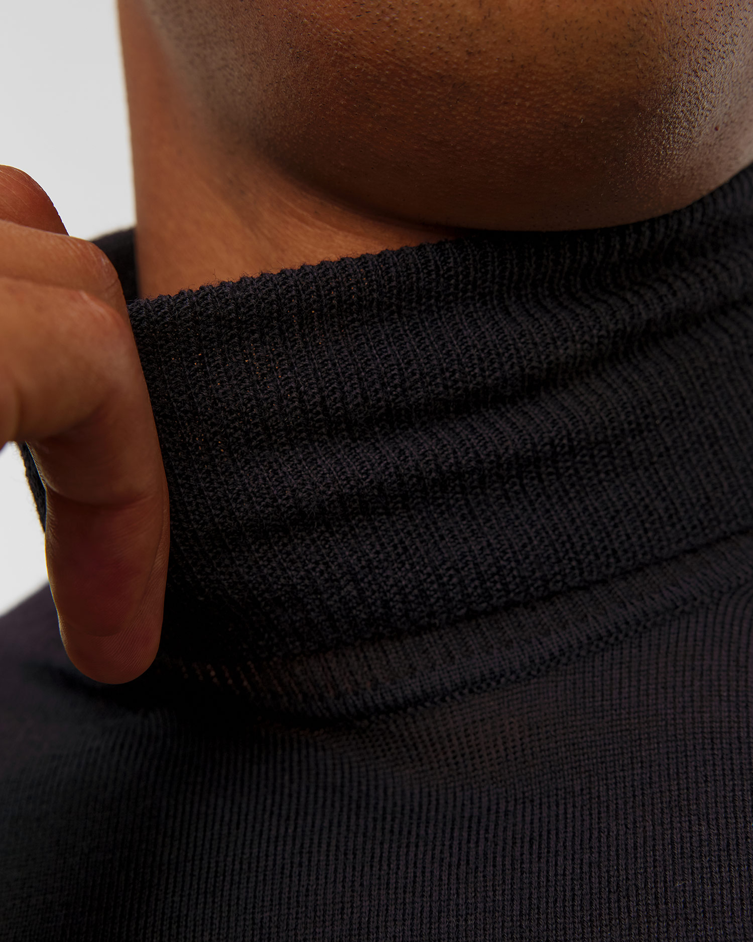 Pull à col roulé en laine pour hommes BOGNER Gordon-6