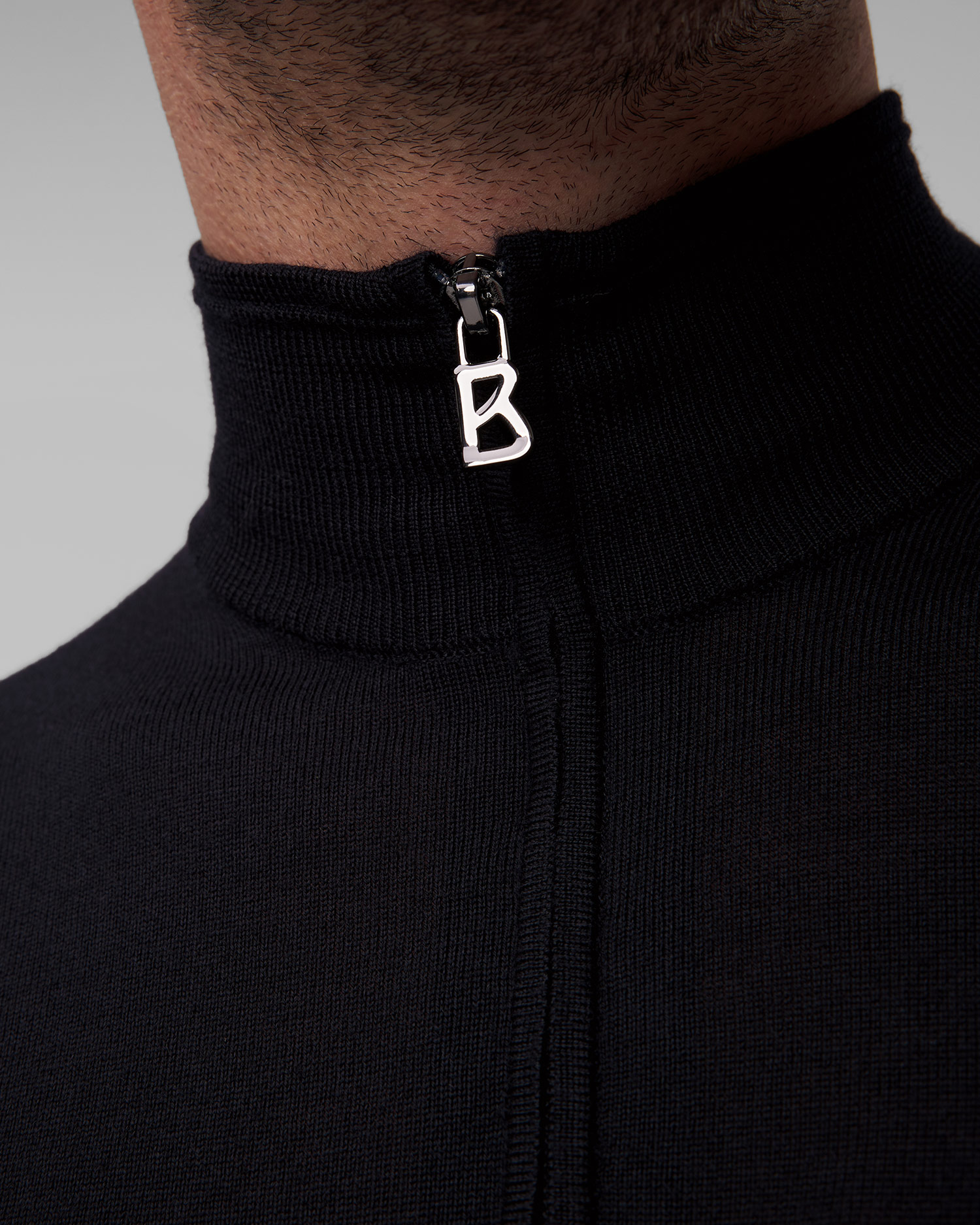 BOGNER Ouri Wollpullover für Herren in Marineblau