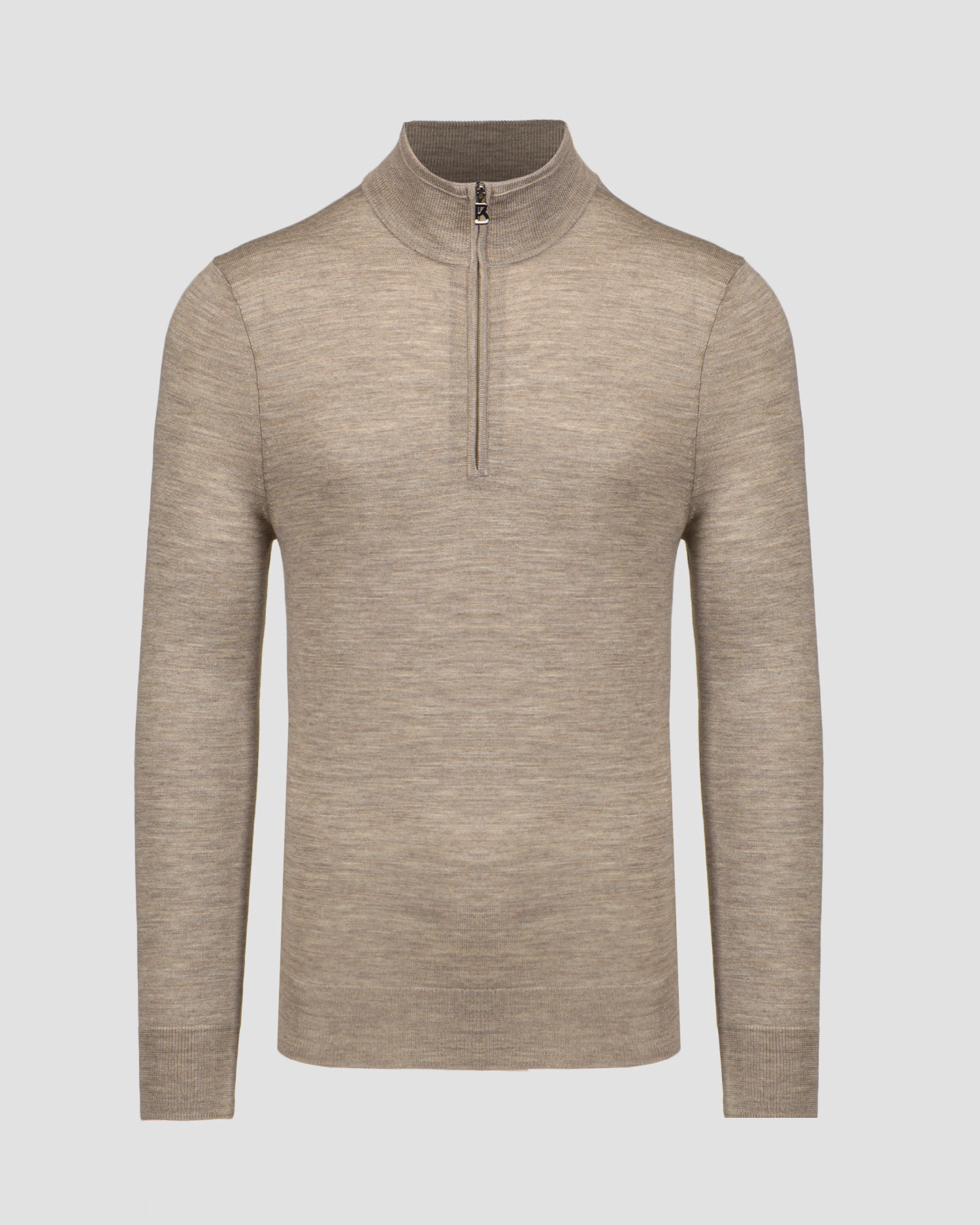 Pull en laine beige pour hommes Bogner Jouri