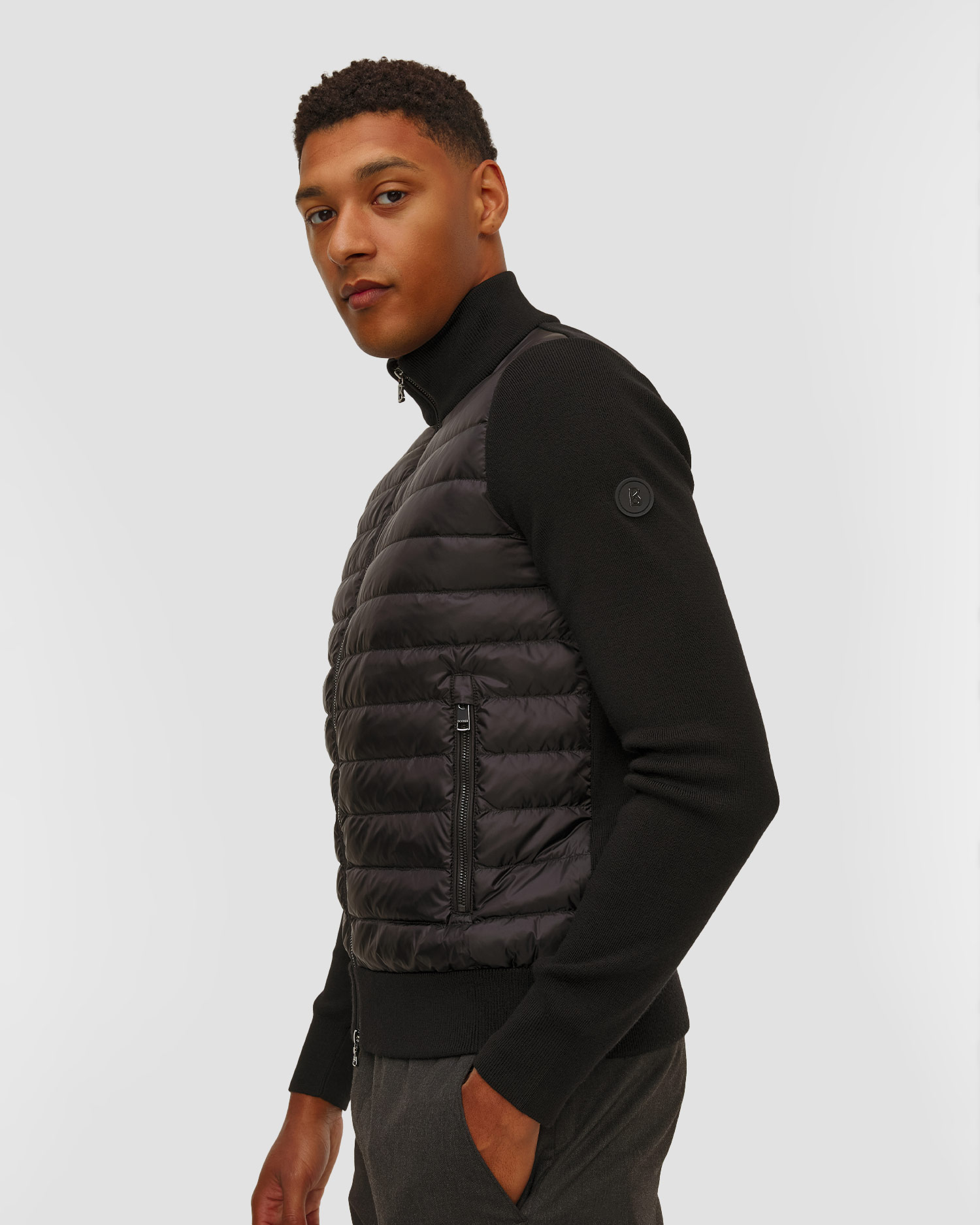 BOGNER Zisco-D Hybridjacke für Herren in Schwarz