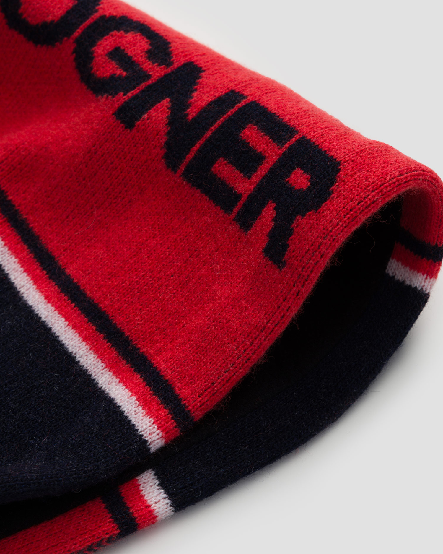 Pánska červená vlnená čiapka BOGNER Hanno