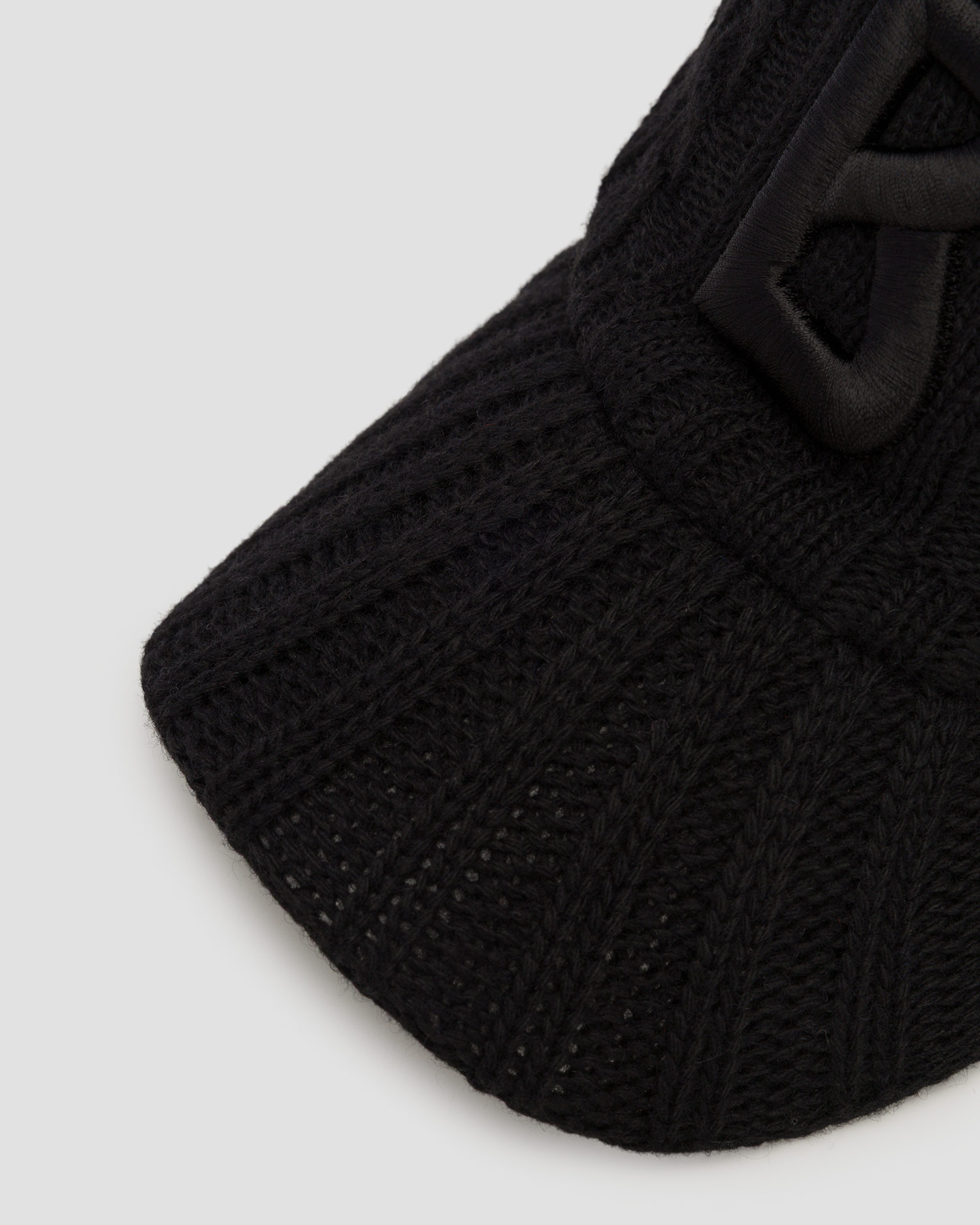 Wool headband with cashmere BOGNER Tessa1 black